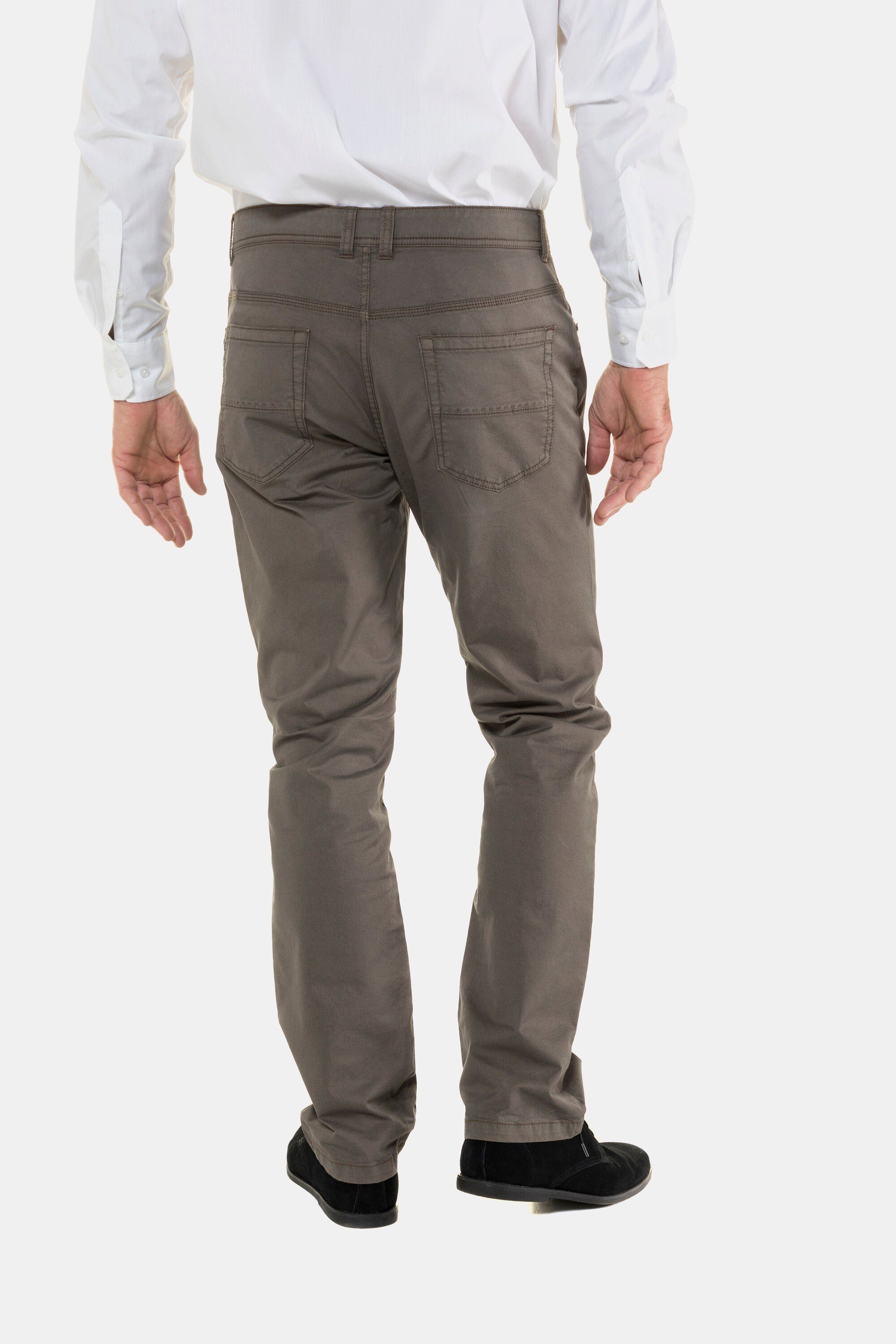 5-Pocket oliv Hose Bund dunkel Regular Fit JP1880 5-Pocket-Jeans elastischer