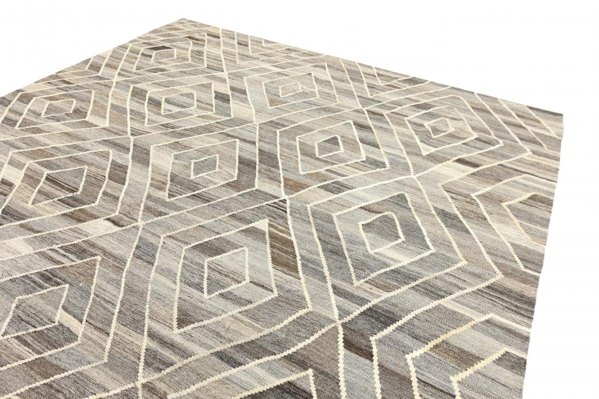 Kelim mm Höhe: Design Orientteppich, Handgewebter 3 Berber Moderner Nain Trading, Orientteppich rechteckig, 276x350