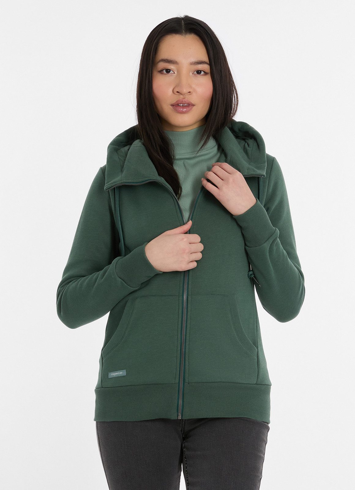 Ragwear Kapuzensweatjacke Damen Neskia Zip