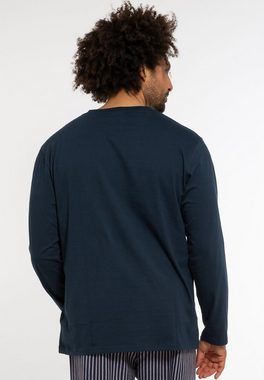 Ammann Pyjamaoberteil Organic Cotton - Mix & Match (1-tlg) Schlafanzug Shirt Langarm - Baumwolle - Schlafanzug zum selber mixen