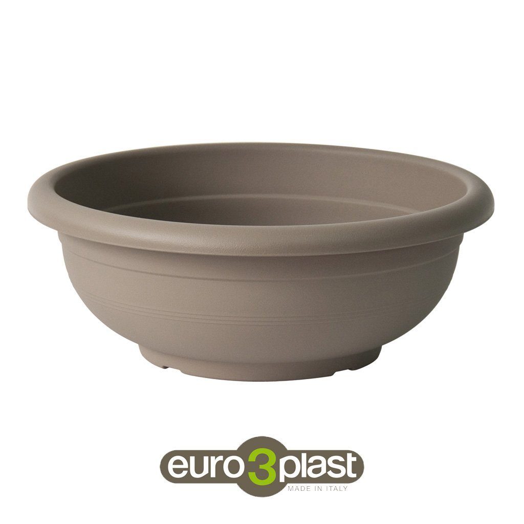 Pflanzschale euro3plast Pflanzschale Olimpo Taupe