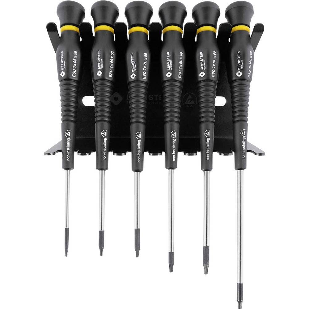 6tlg Bernstein Tools Ständer Schraubendreher TORX-Schraubendreher im