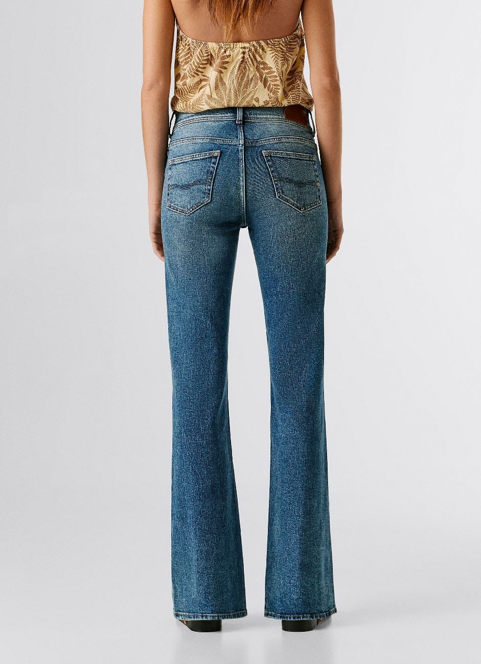 Pepe Jeans 5-Pocket-Jeans FLARE JEANS MW VENUS im Flared Fit