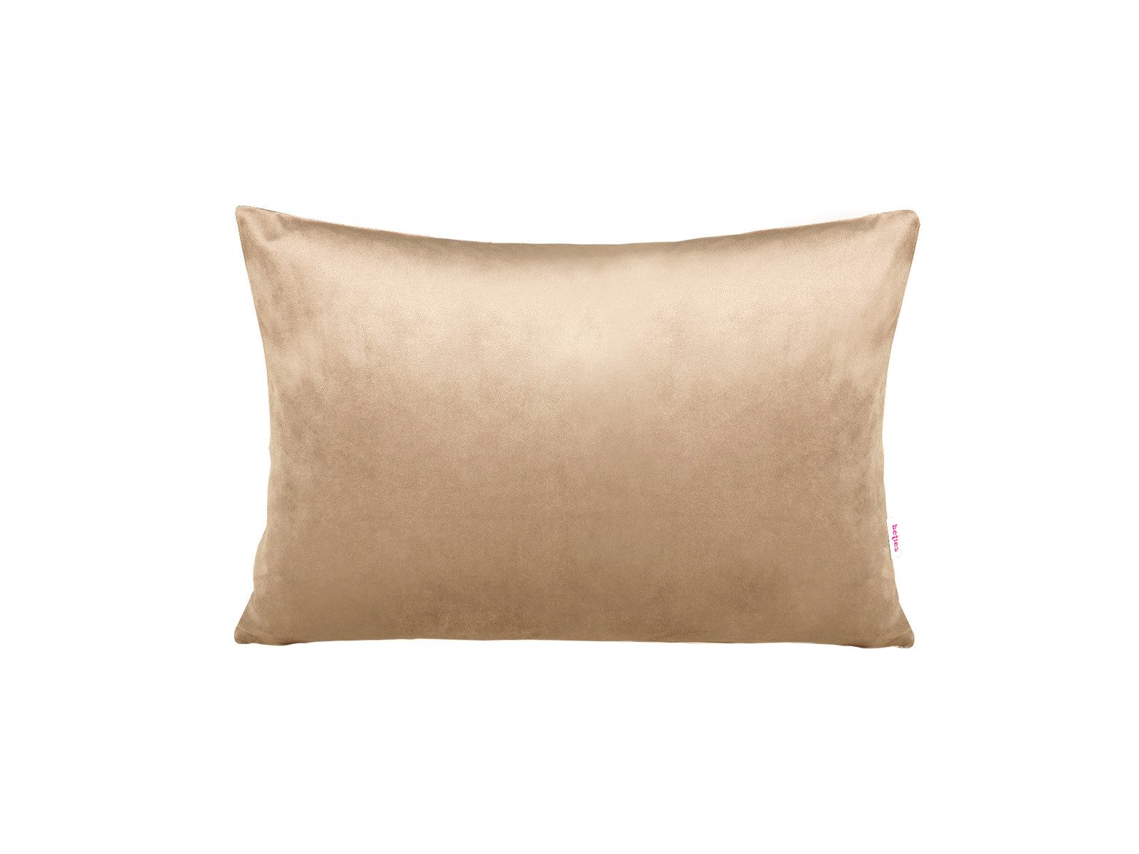 beties Kissenbezug Samt&Sonders, (1 Stück), kleine Samt Kissenhülle ca. 25x35 cm braun-beige
