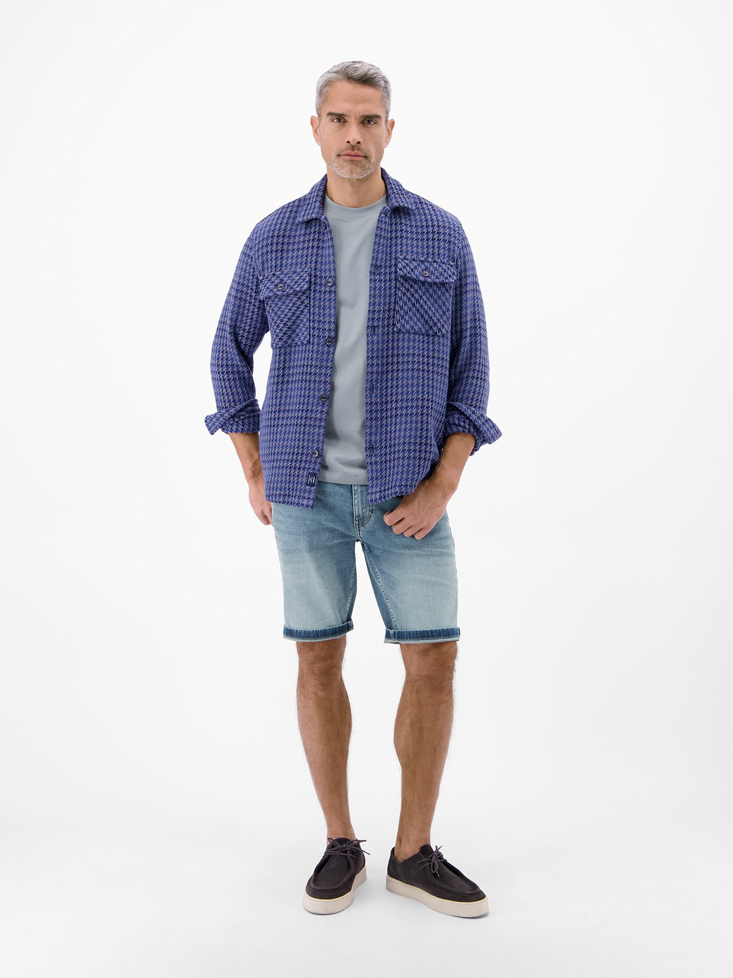 LERROS Jeansbermudas Denim Bermuda aus flexiblem Baumwollmischgewebe – Bild 5 von 5