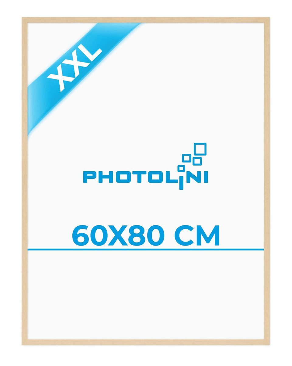 PHOTOLINI Bilderrahmen Bilderrahmen 60x80 Poster-Rahmen gross, zum Aufhänge günstig online kaufen