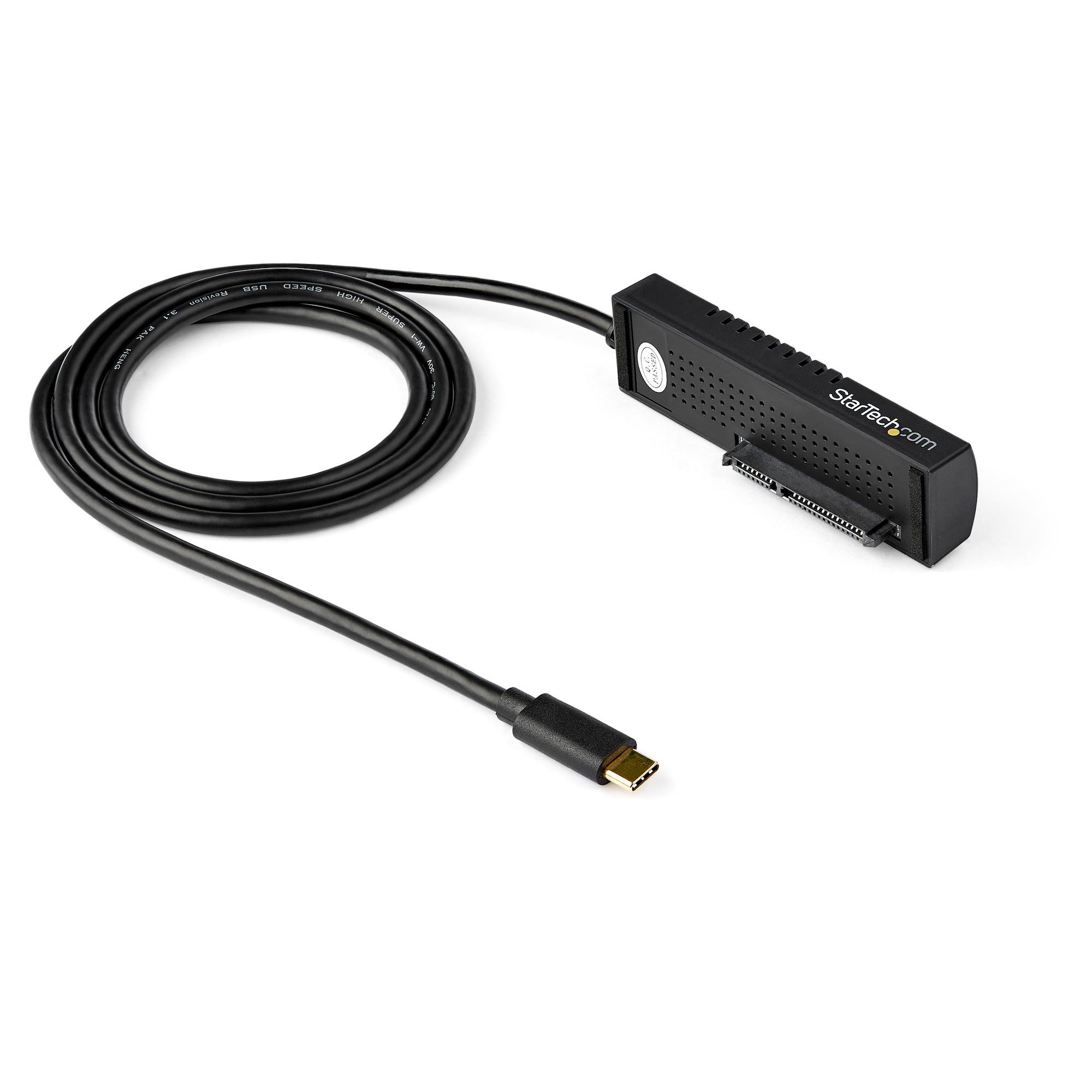 Startech.com Festplatten-Wechselrahmen STARTECH.COM USB-C auf SATA Adapter Kabel - für 6,35/8,89cm 2,5/3,5zol