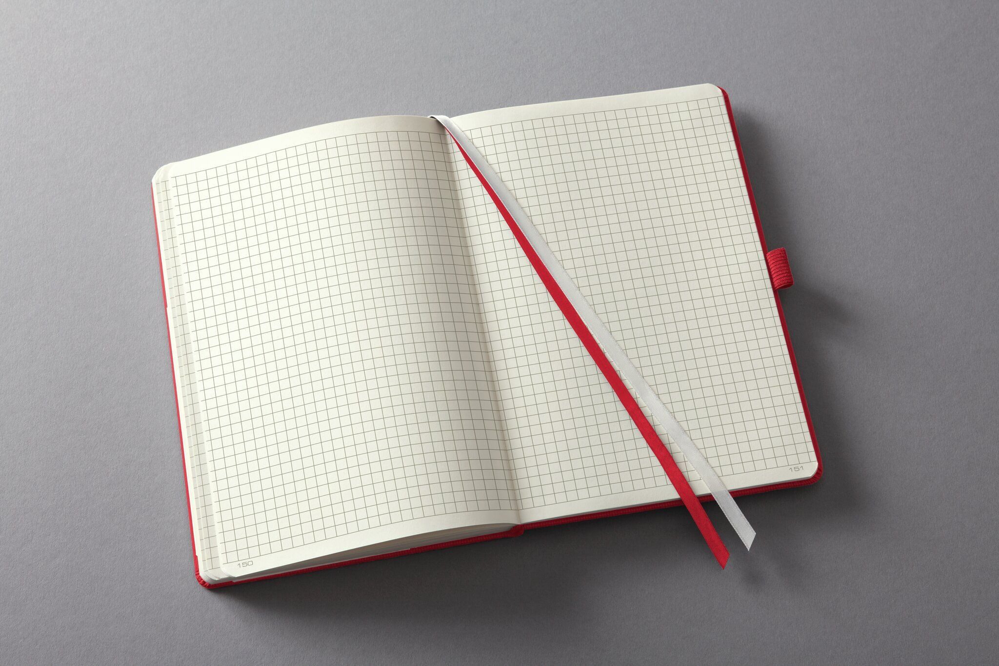 Sigel Notizbuch SIGEL CO654 Notizbuch Conceptum - Uni - kariert - ca. A5 - rot -