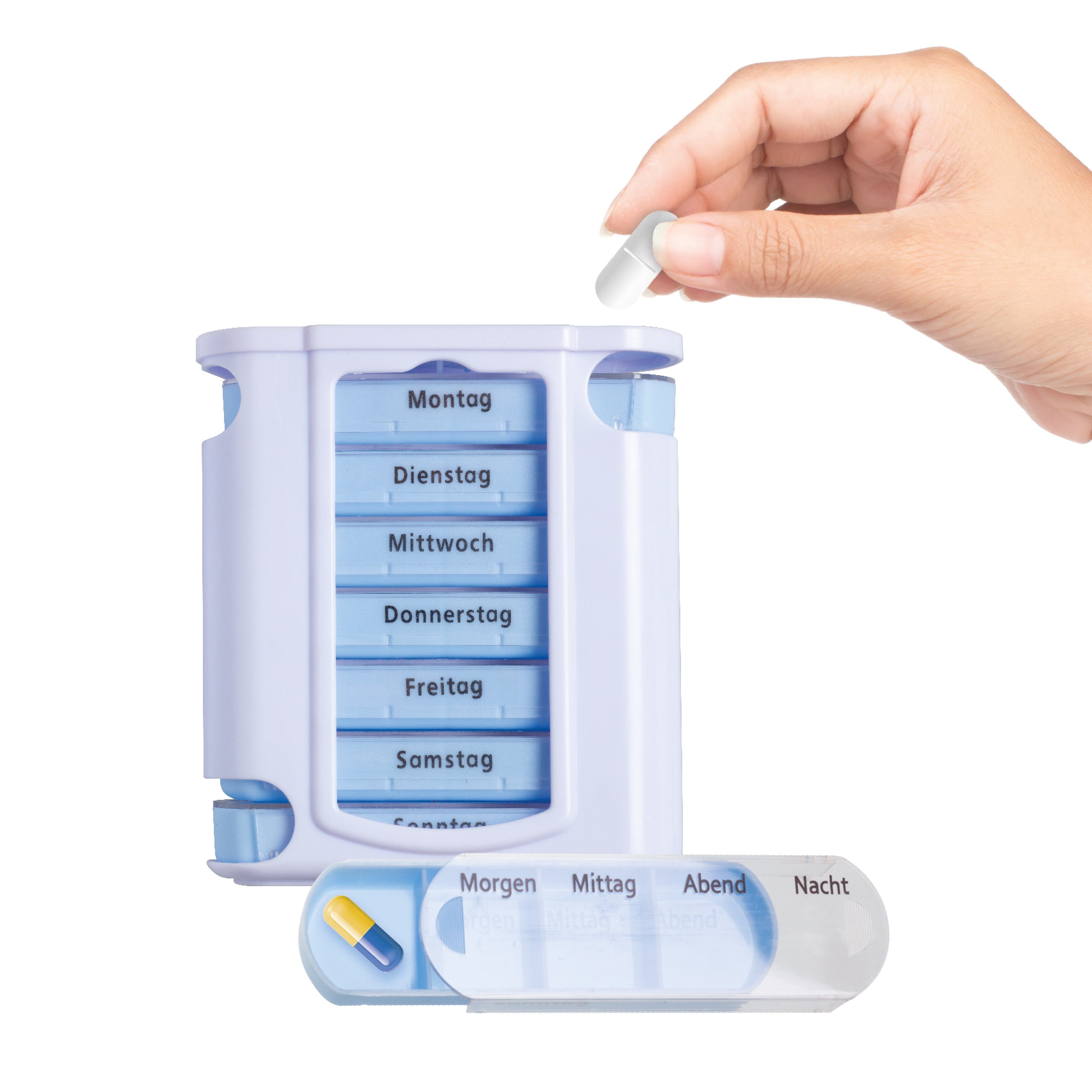 LifeMed Pillendose 7-Tage Tablettenbox
