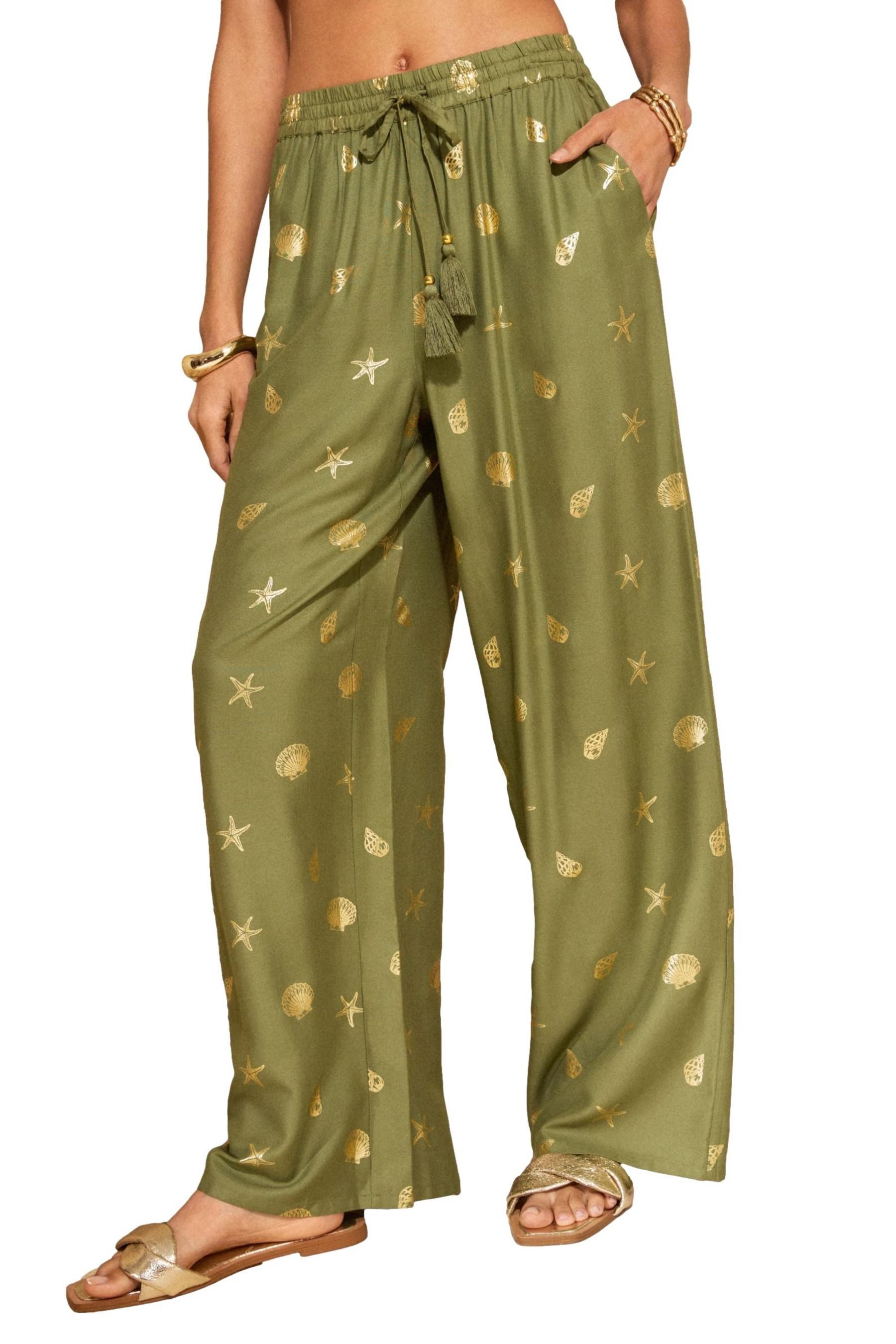 Love & Roses Strandhose Love & Roses Strandhose mit weitem Bein (1-tlg) günstig online kaufen