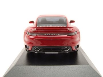 Minichamps Modellauto Porsche 911 (992) Turbo S 2020 rot Modellauto 1:43 Minichamps, Maßstab 1:43