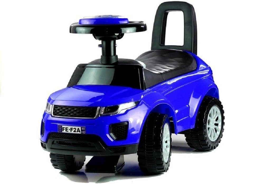 LeanTOYS Rutscher LEANToys Rutschauto für Baby blau Kinder und