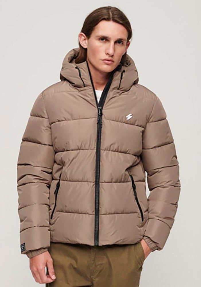 Superdry Steppjacke HOODED SPORTS PUFFR JACKET