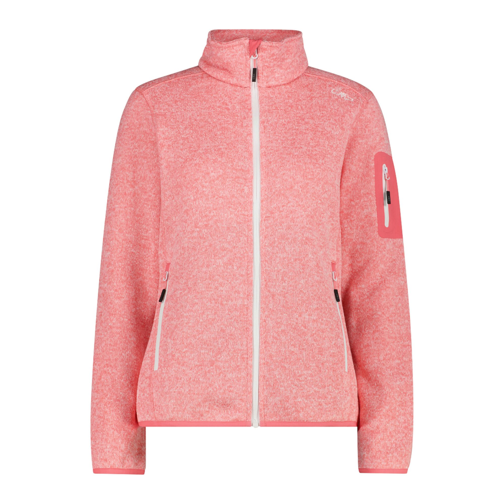 CMP Fleecejacke CMP Damen Jacke Knitted Melange Fleece Jacket 3H14746