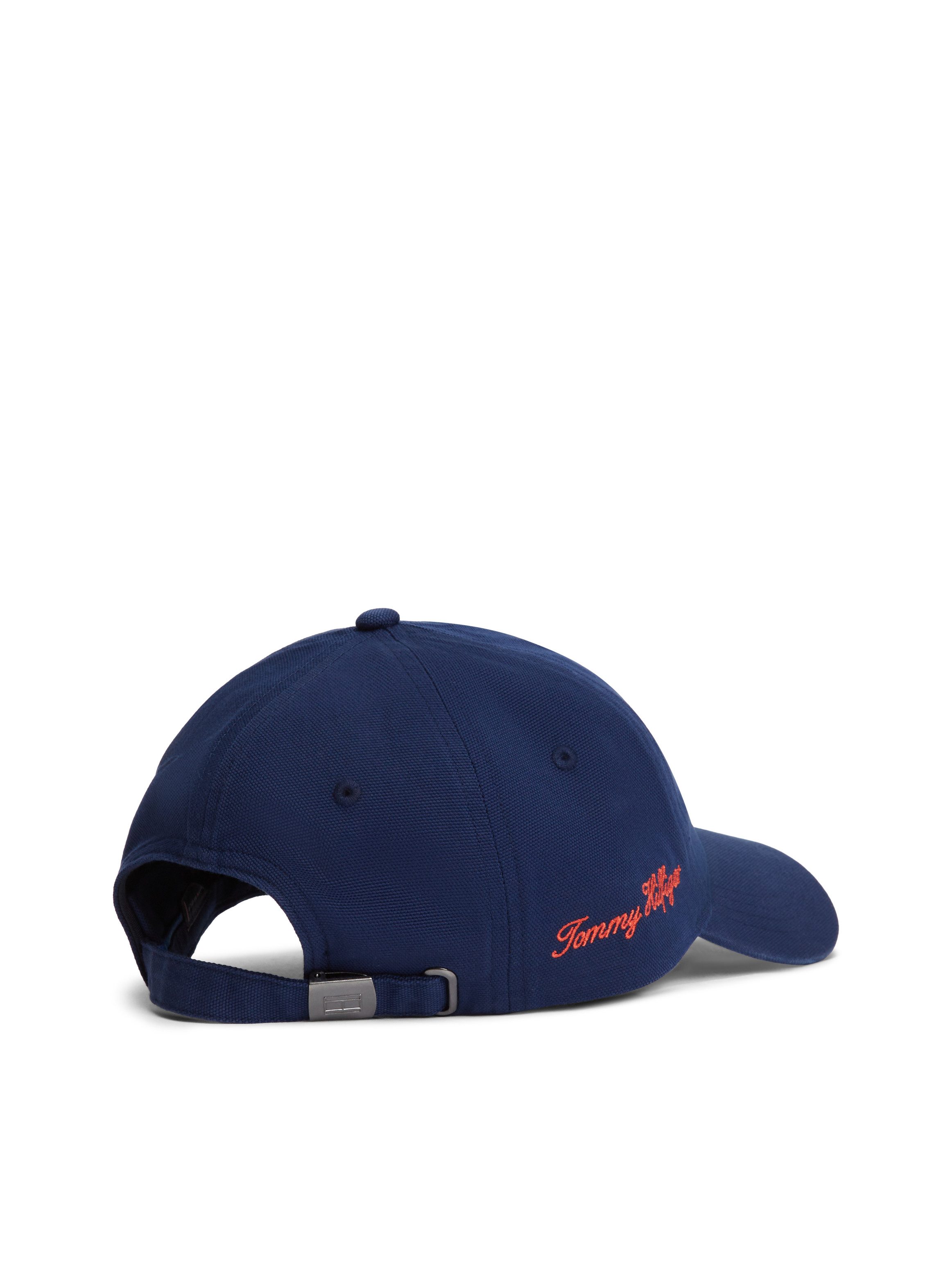 Tommy Hilfiger Baseball Cap TH SCRIPT SOFT 6 PANEL mit Logo-Stickerei, Umfang 58 cm