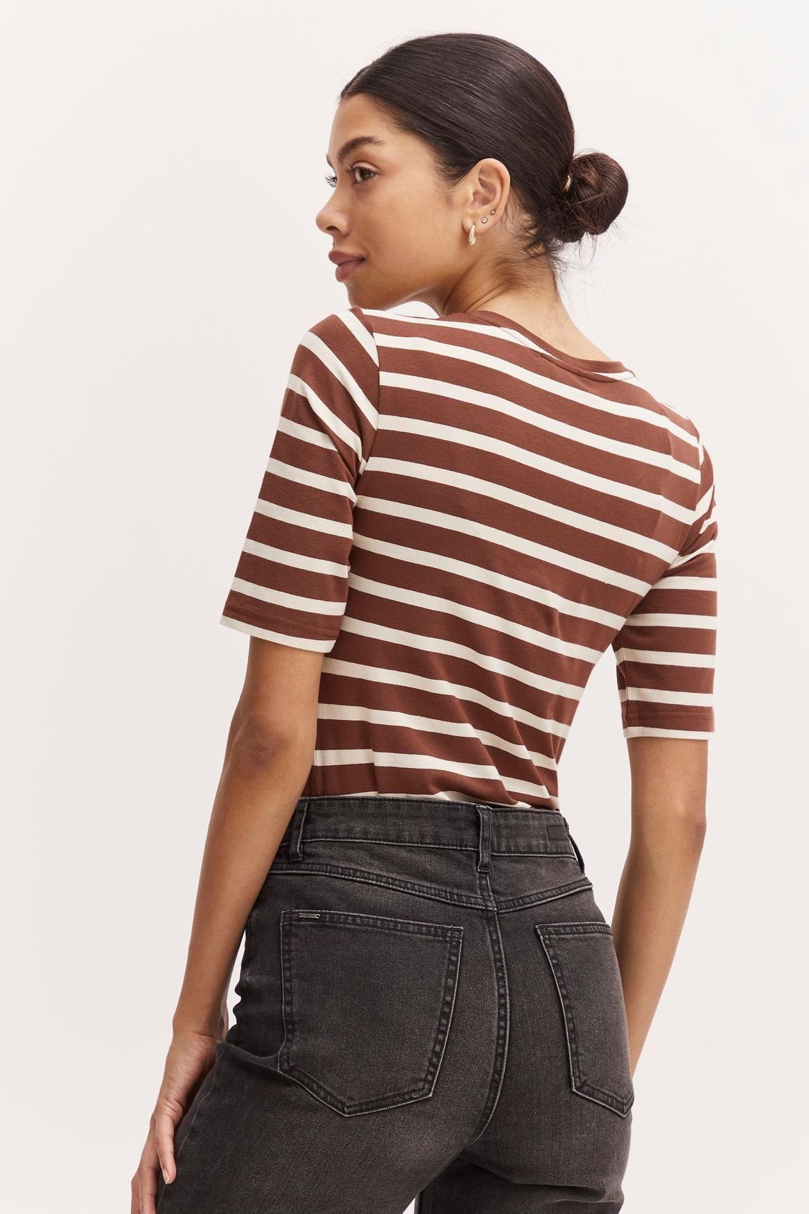 b.young T-Shirt BYPAMILA STRIPE TSHIRT