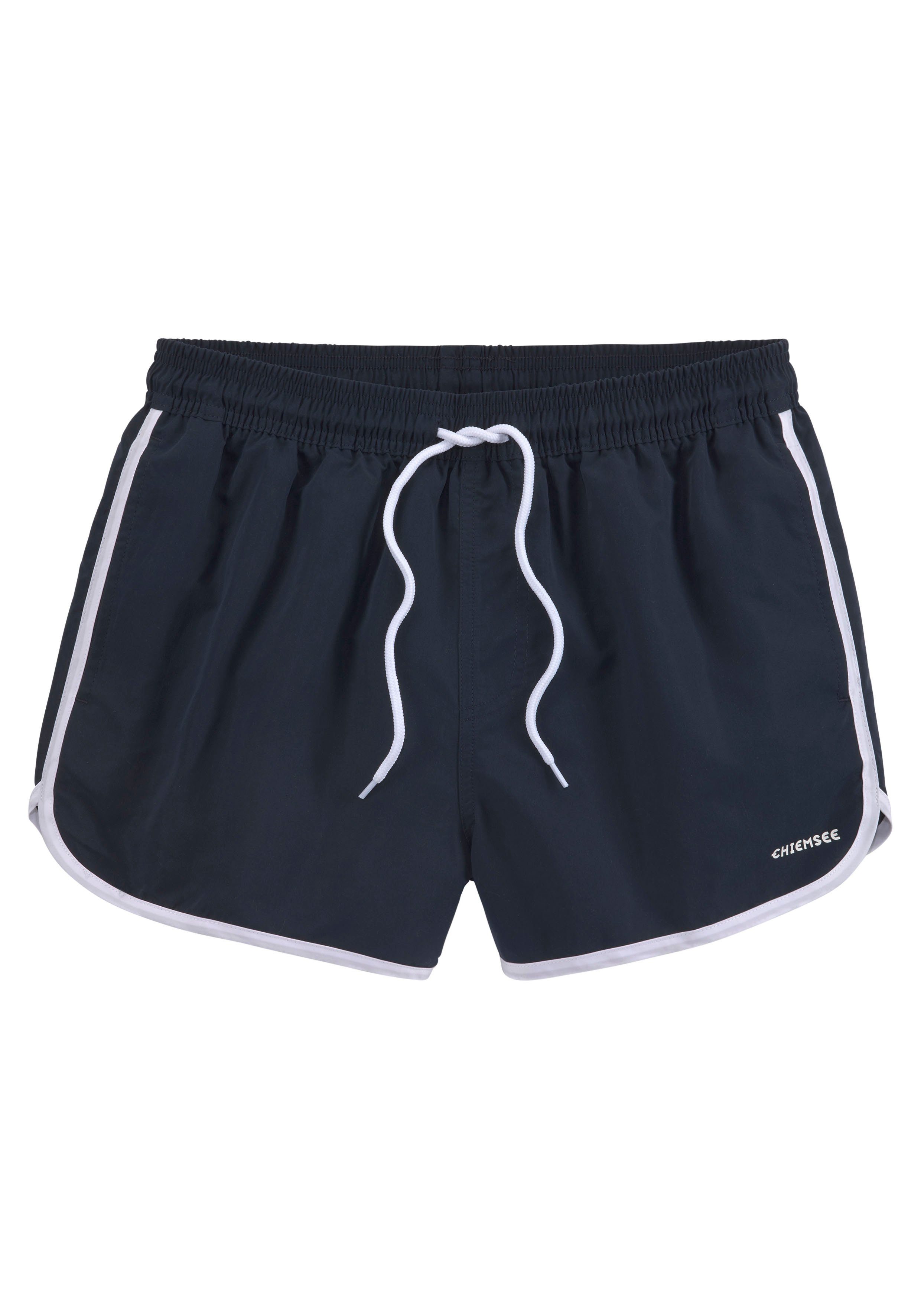 Chiemsee Badeshorts mit Kontrastpiping günstig online kaufen