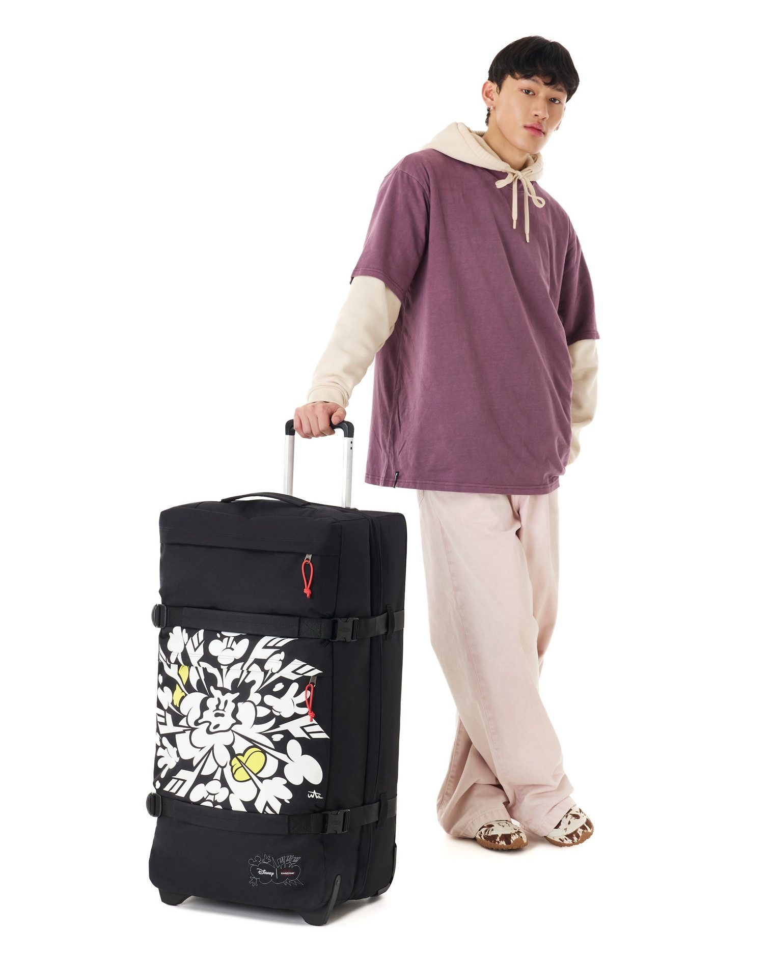 Eastpak Reisetasche Transit'r Plus L Authentic Original Mickey Placement (mit Rollen)