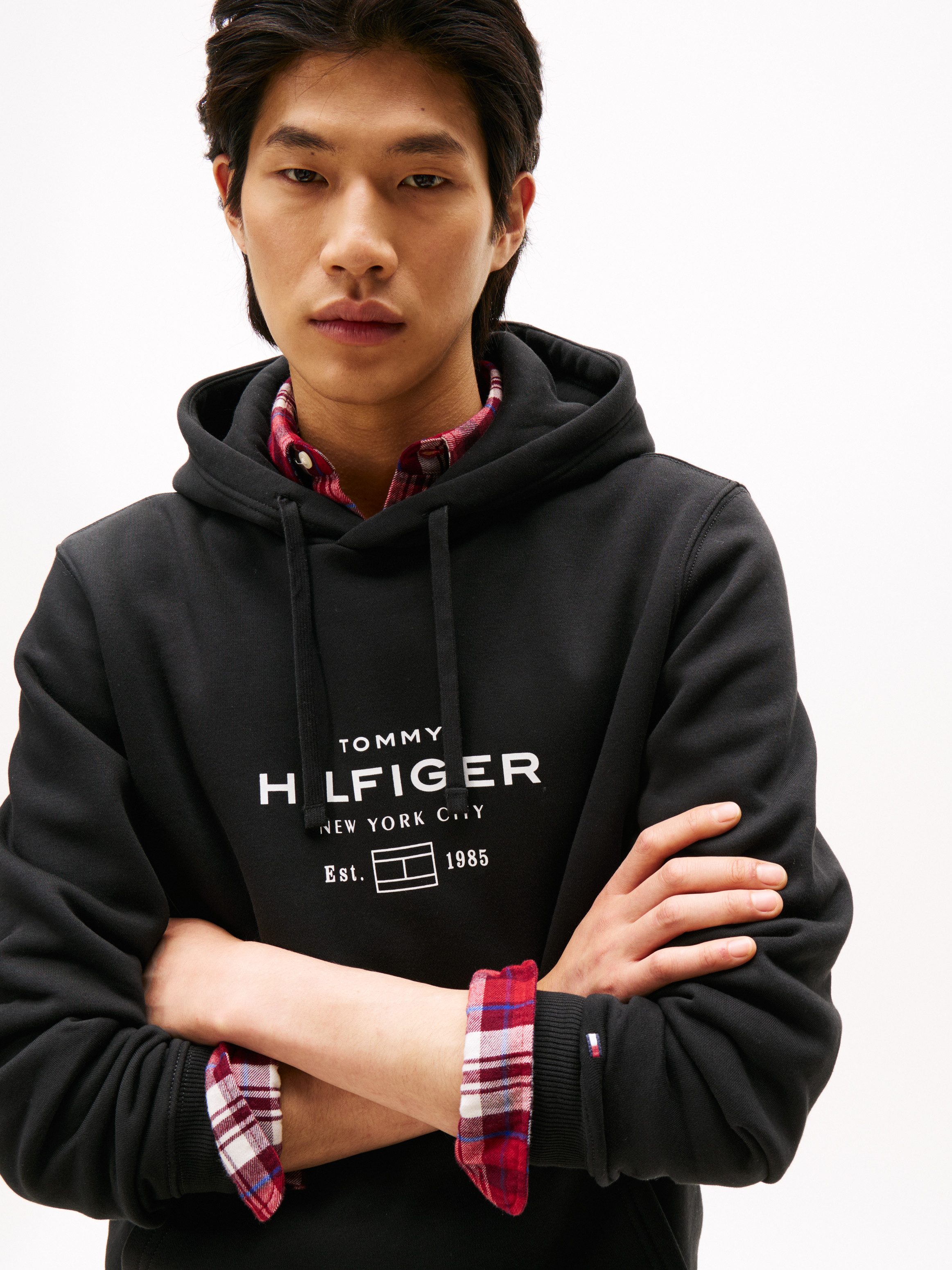 Tommy Hilfiger Kapuzensweatshirt OVAL GRAPHIC HOODIE günstig online kaufen