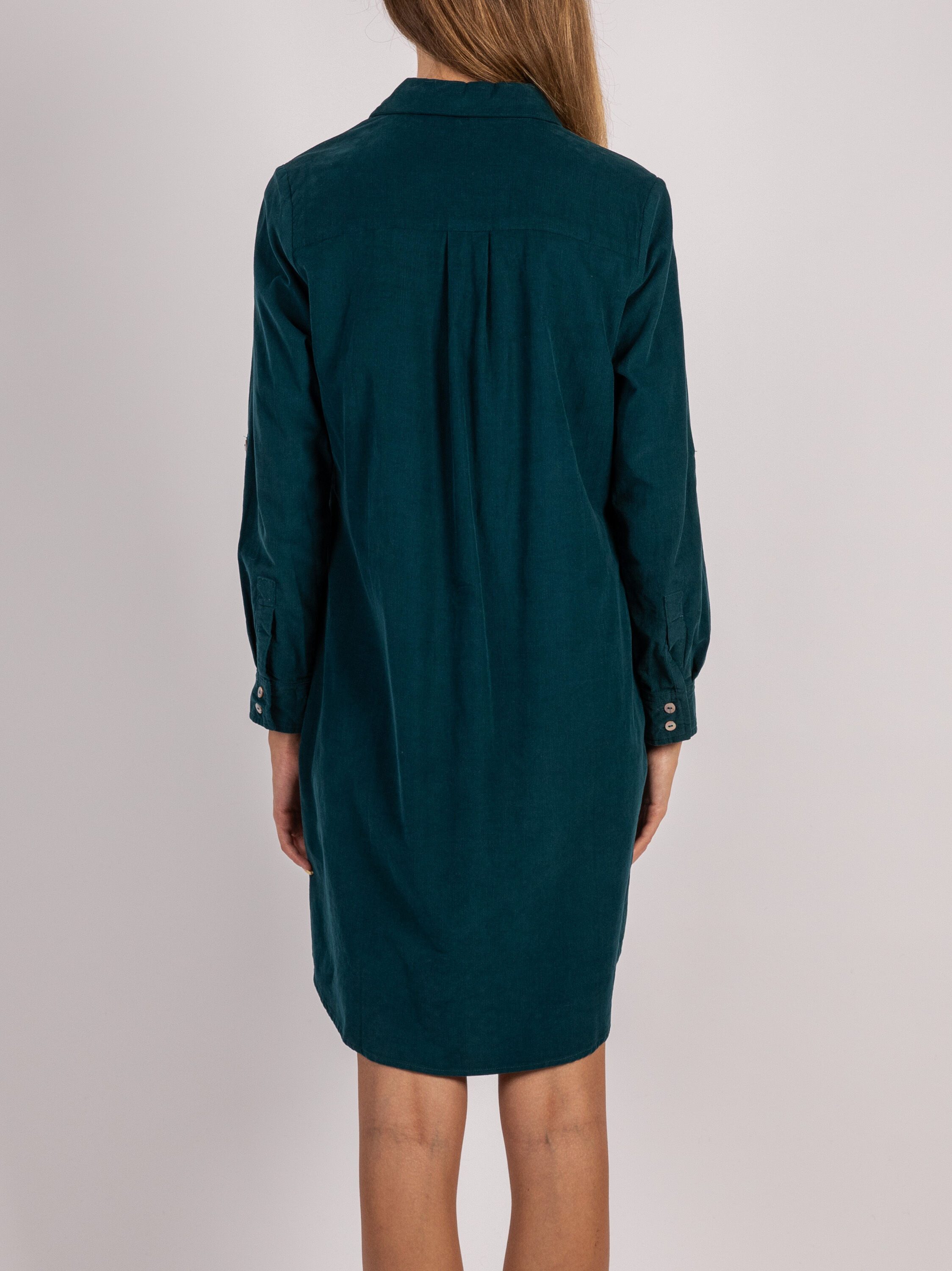 VICCI Germany Strickkleid Cordkleid mit Hemdblusenkragen günstig online kaufen