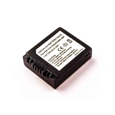 Akkuversum Akku kompatibel mit Panasonic CGA-S002A, LUMIX DMC-FZ1 Akku Akku 600 mAh (7,2 V)