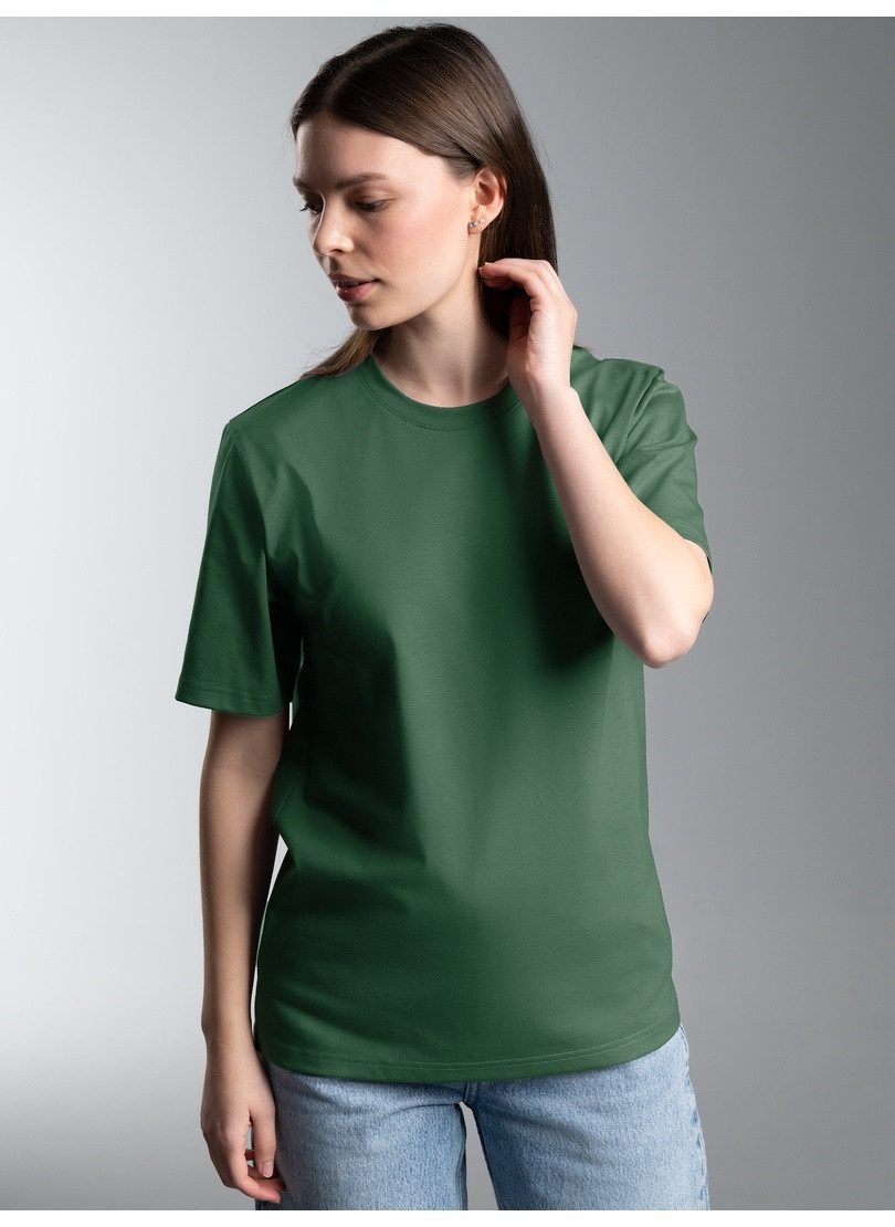 Trigema T-Shirt TRIGEMA T-Shirt DELUXE Baumwolle (1-tlg)