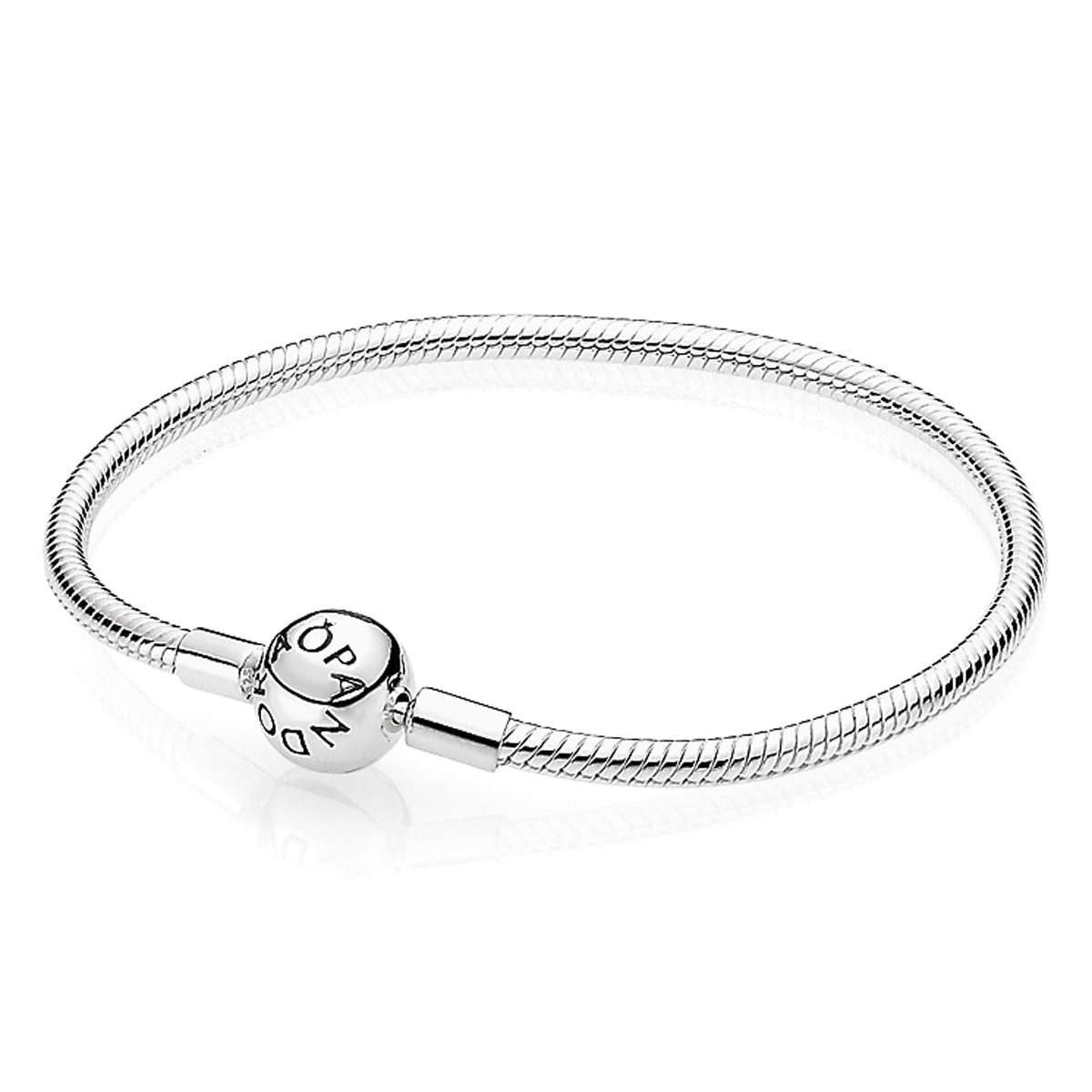 Pandora Silberarmband 590728, für Damen mit Kugelverschluss