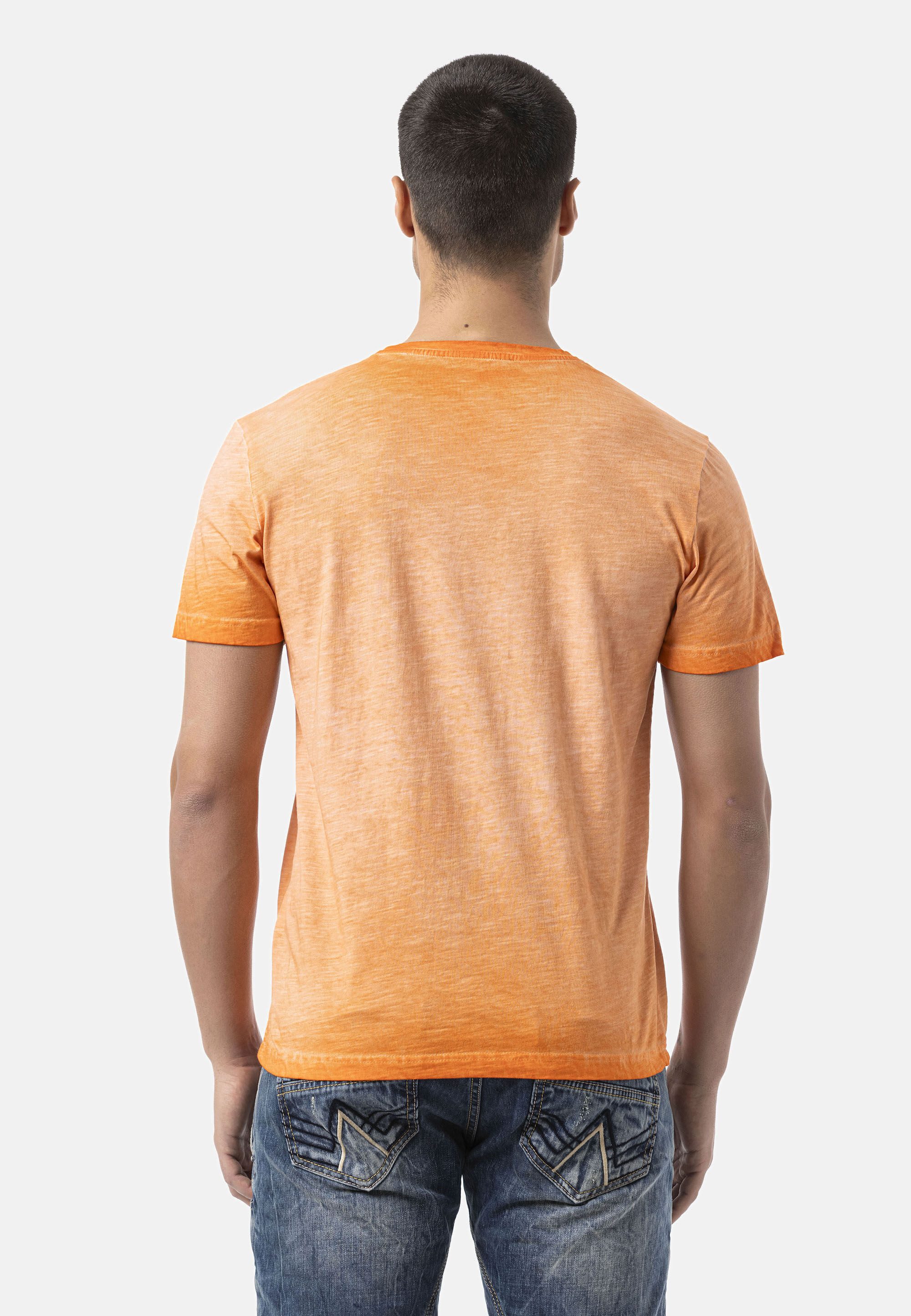 Cipo & Baxx T-Shirt CT810 Auffälliger Front-Print