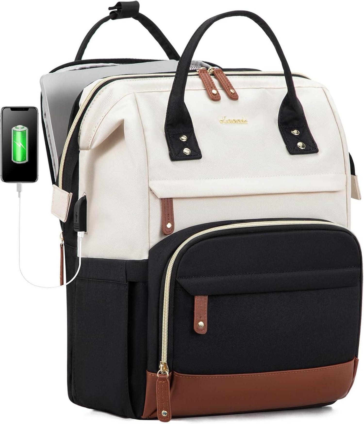 LuxusKollektion Schulrucksack Rucksack Damen 17.3 Zoll günstig online kaufen