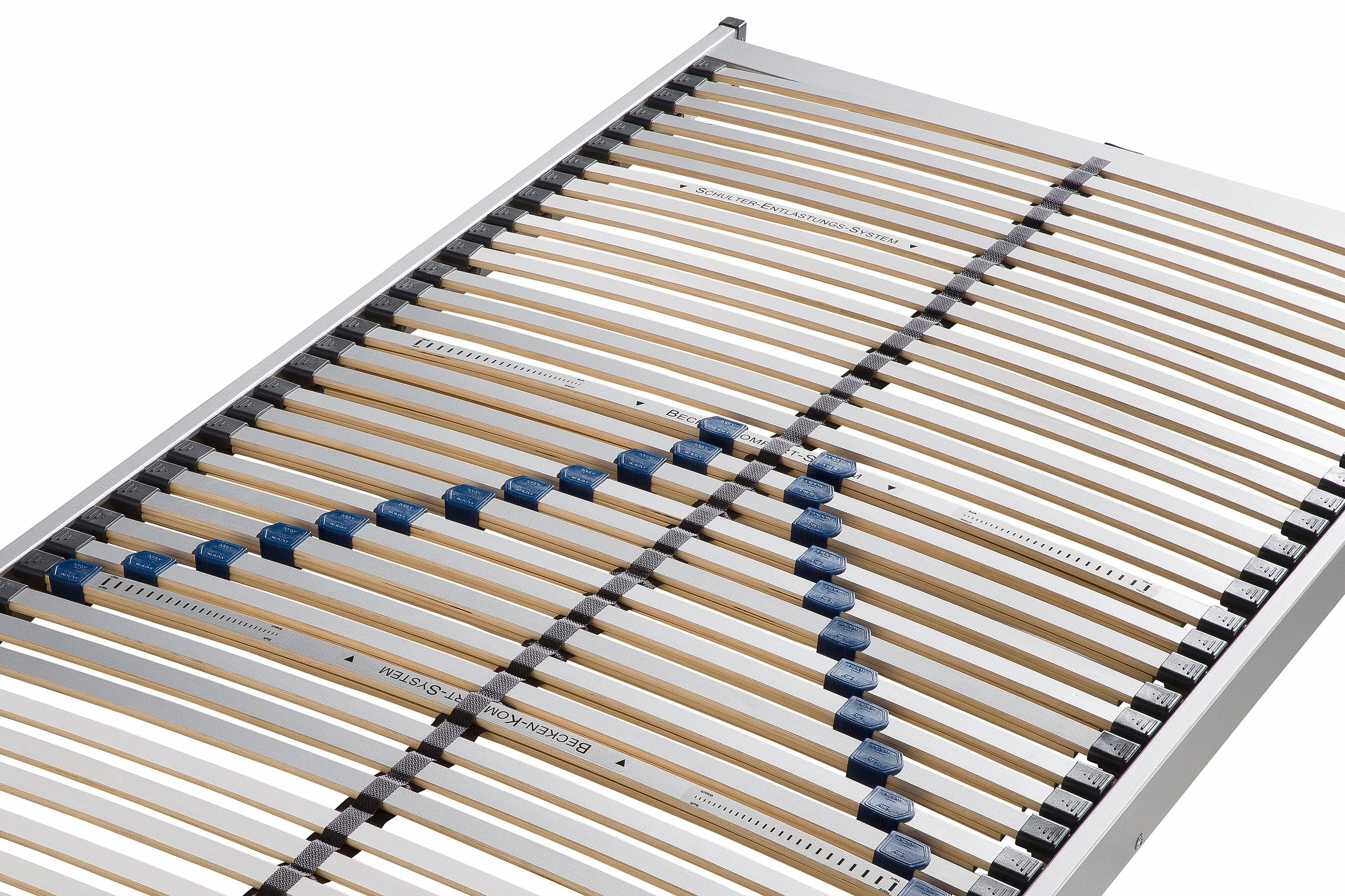 Lattenrost Tronfjell, 90x200, 140x200 cm und weiteren Größen, OTTO home, Kopfteil nicht verstellbar, Fußteil nicht verstellbar, Lattenrost für alle Matratzen, langlebig, ergonomisch, 7-Zonen