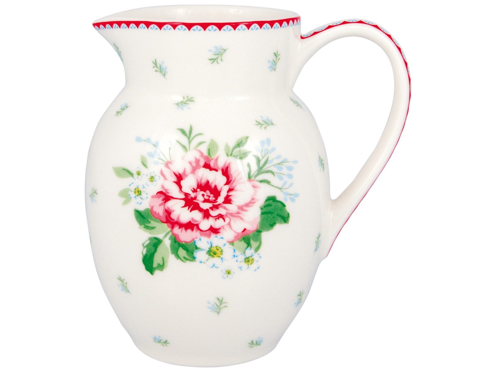 Greengate Kanne Alivia Krug white 0,5l