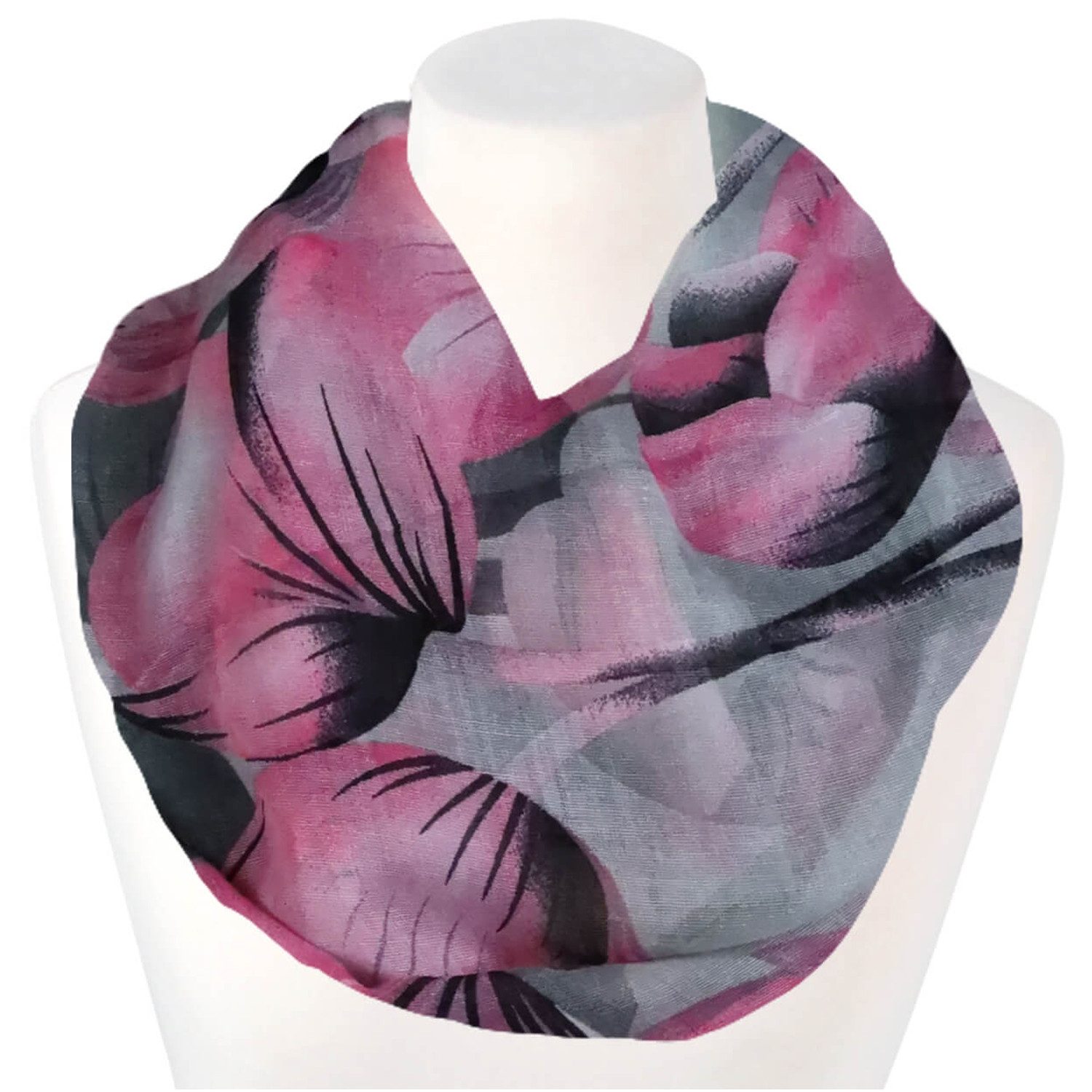 chic4home Loop Voyage Vibes, (1-St. 1-teilig), Damen Loop-Schal Schlauchsch günstig online kaufen