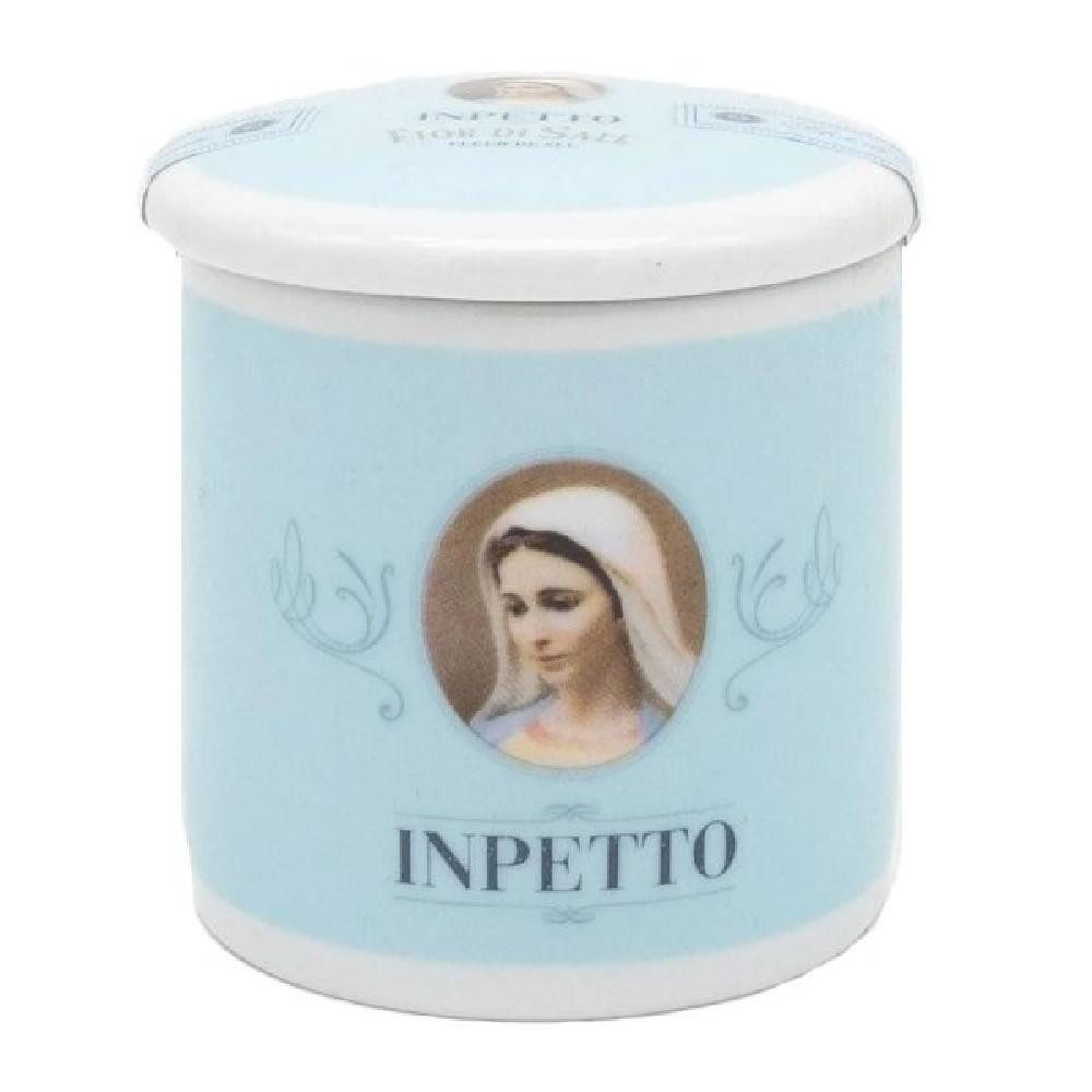 Inpetto Gewürz Inpetto Fleur de Sel Fior die Sale Natur im Porzellantöpfchen (150g)