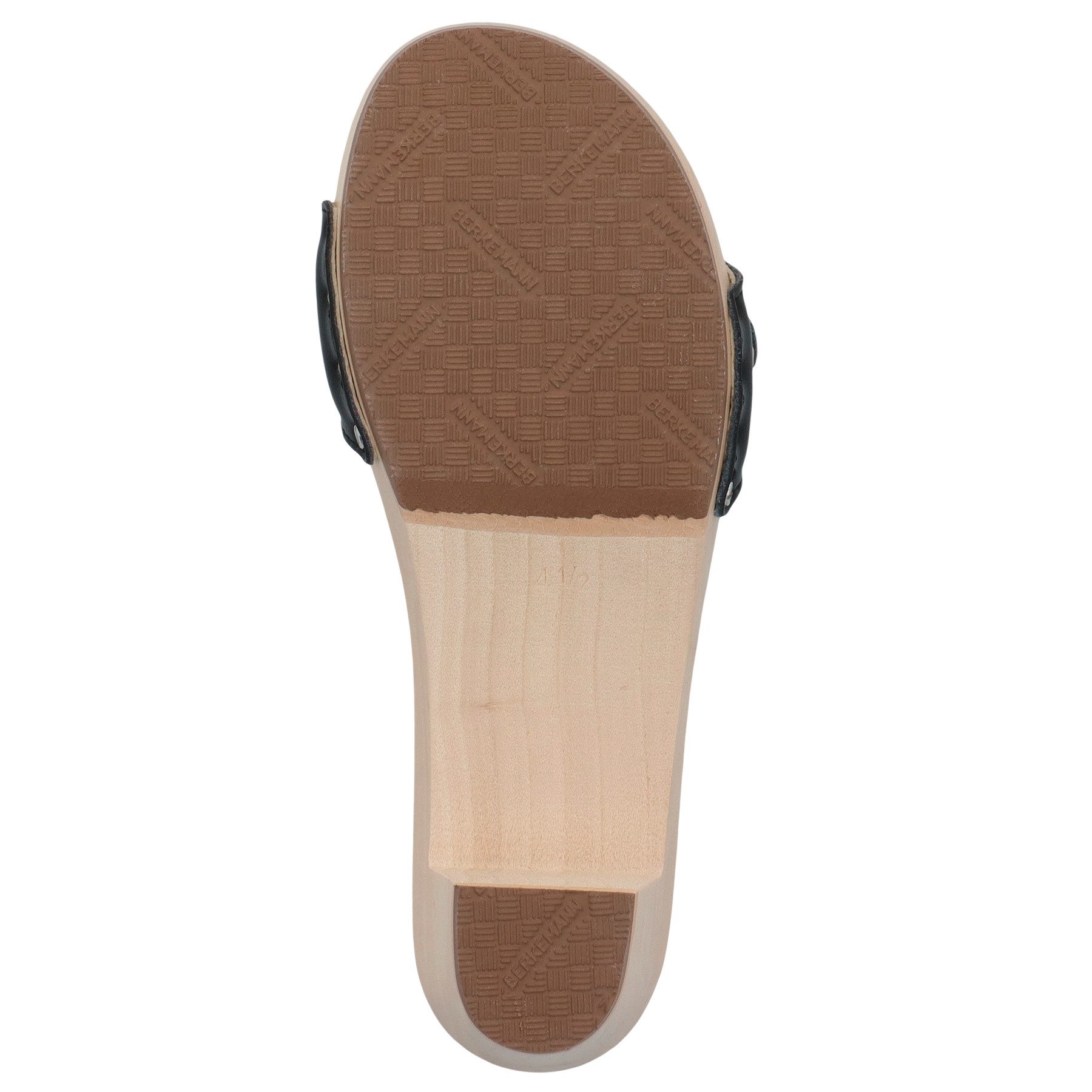 BERKEMANN Berkemann Erwachsene Holz Peggy Pantolette Leder Pantolette