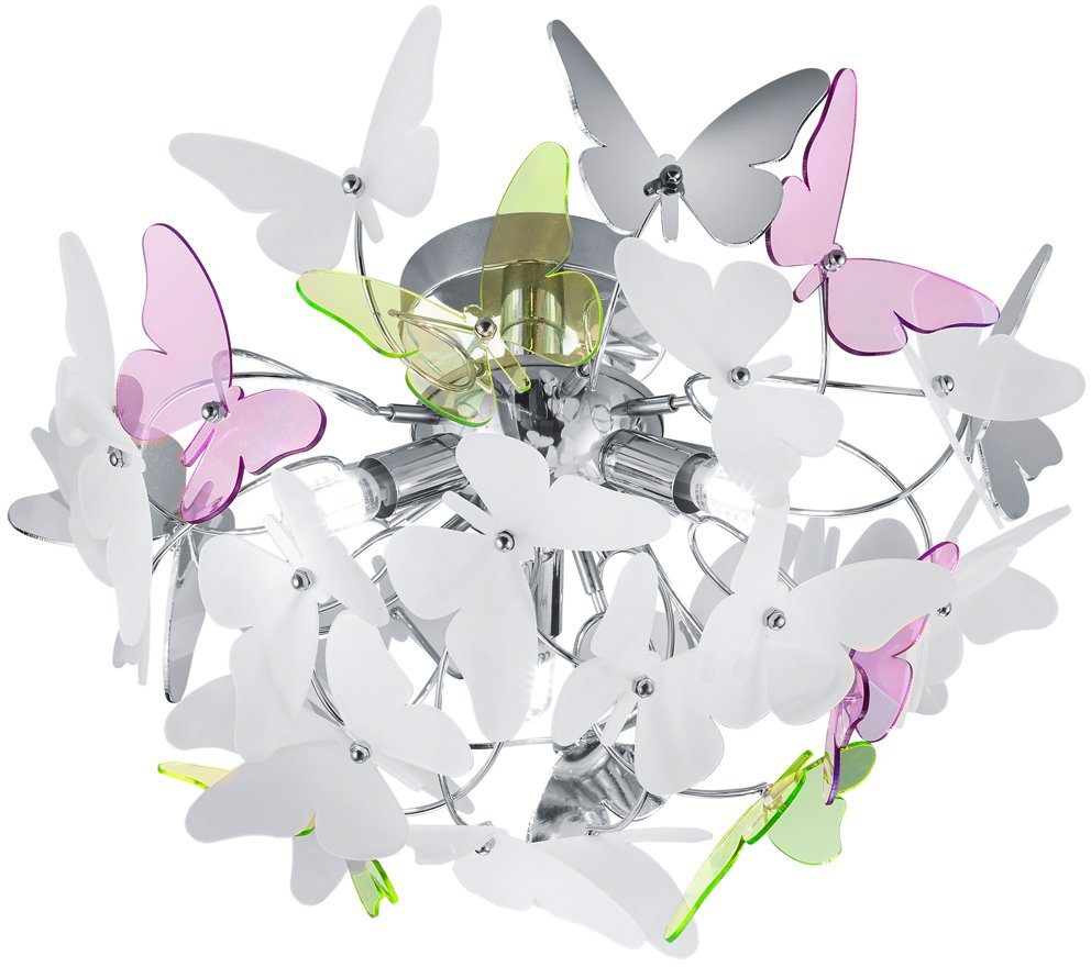 Reality Leuchten Deckenleuchte Butterfly, Deckenlampe in günstig online kaufen
