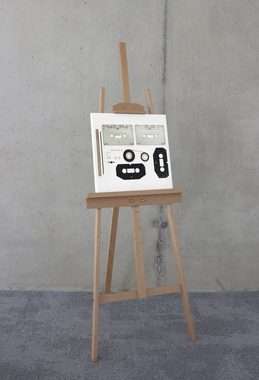 Komar Leinwandbild Assembly Instructions Cassette, (1 St), 40x40 cm (Breite x Höhe), Keilrahmenbild