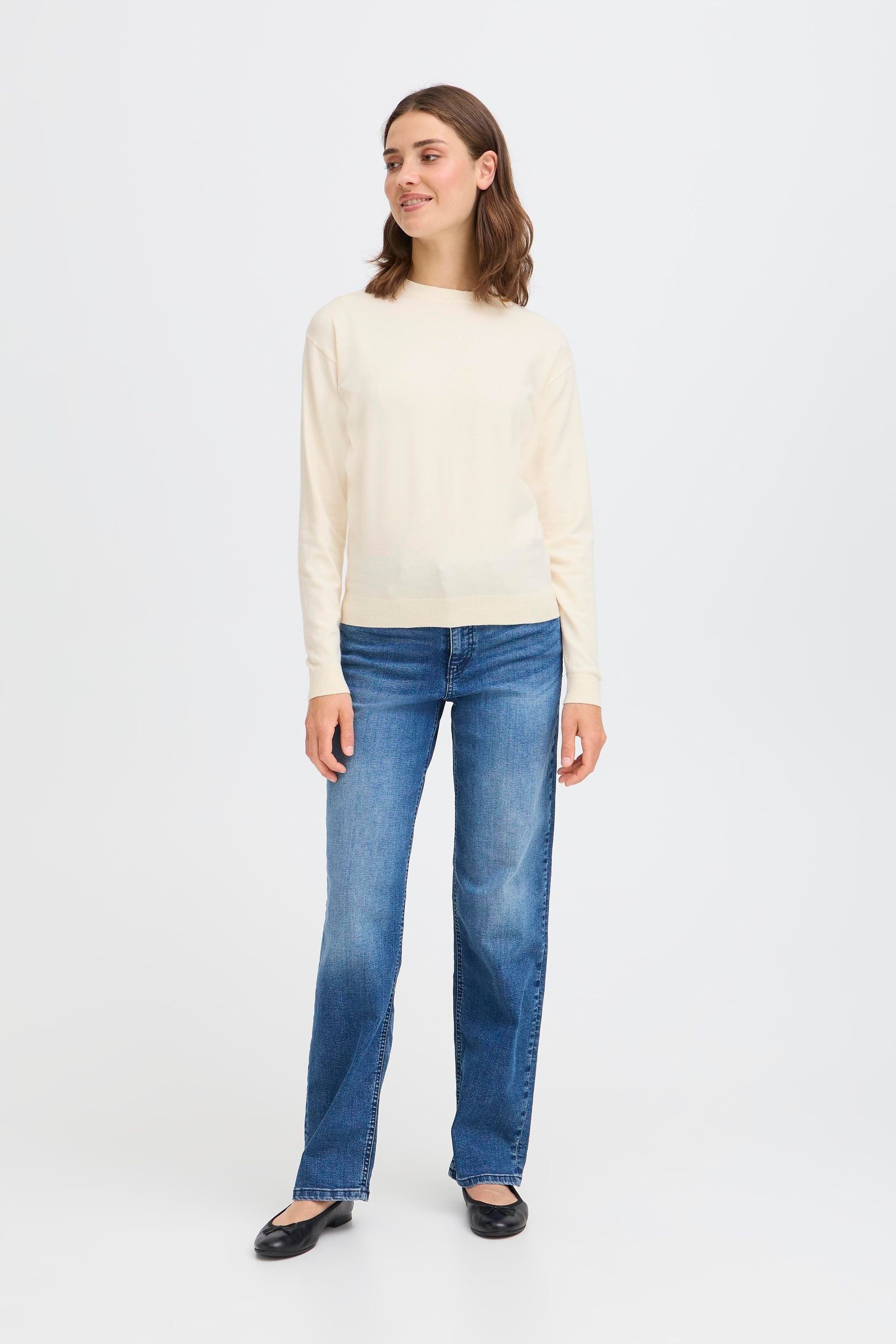 OXMO Strickpullover OXScanny Crewneck Sweatshirt