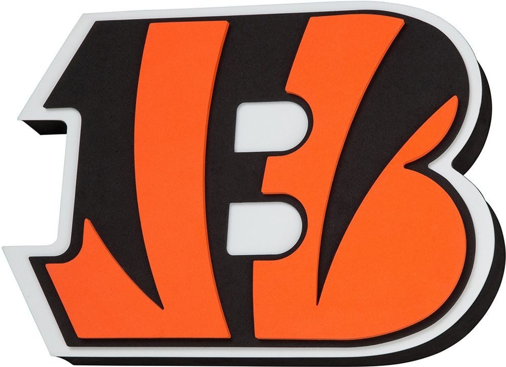 Cincinnati Bengals Dekoobjekt 3D FanFoam Super Size Wall Sign