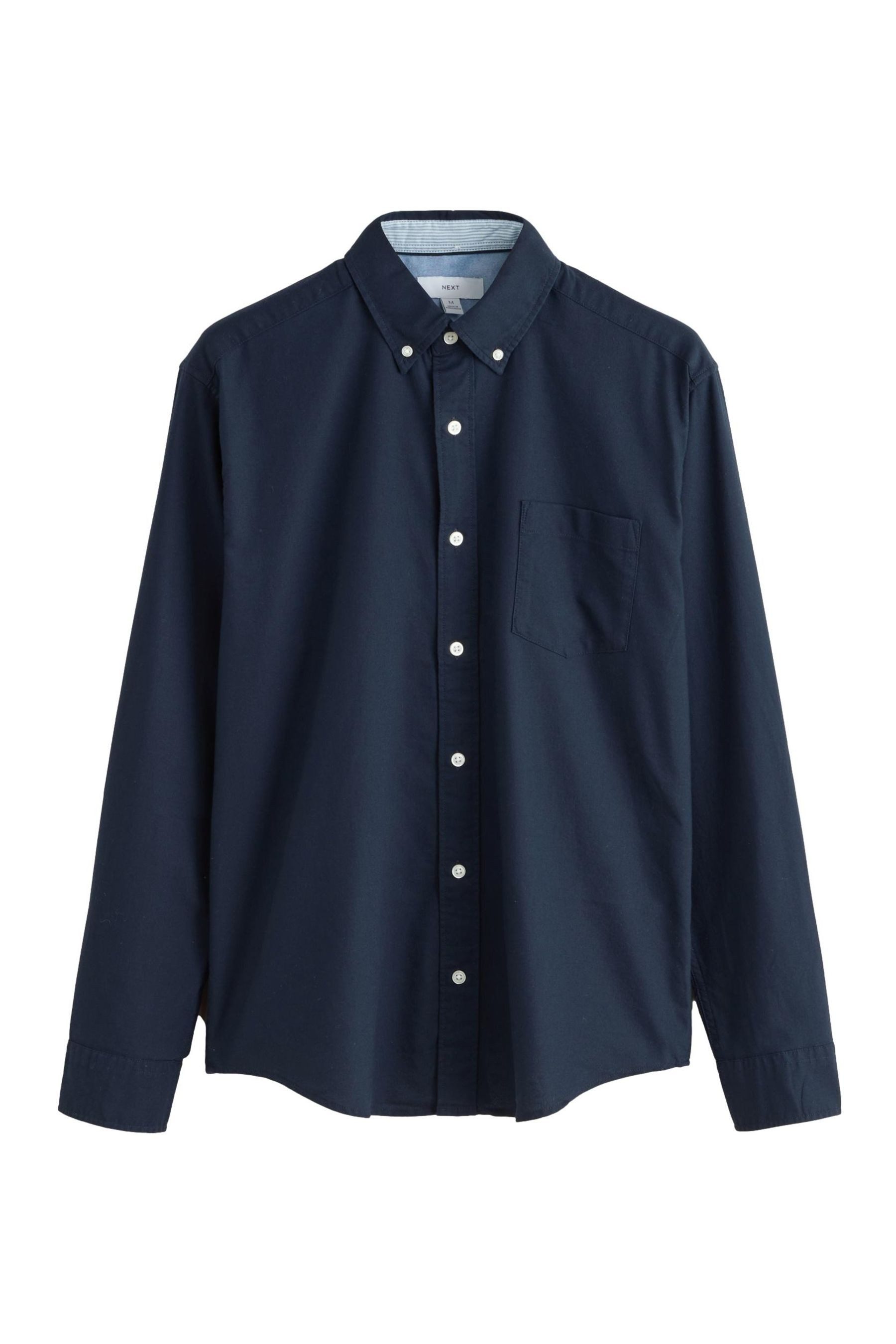 Next Langarmhemd Langärmeliges Oxfordhemd (1-tlg) günstig online kaufen