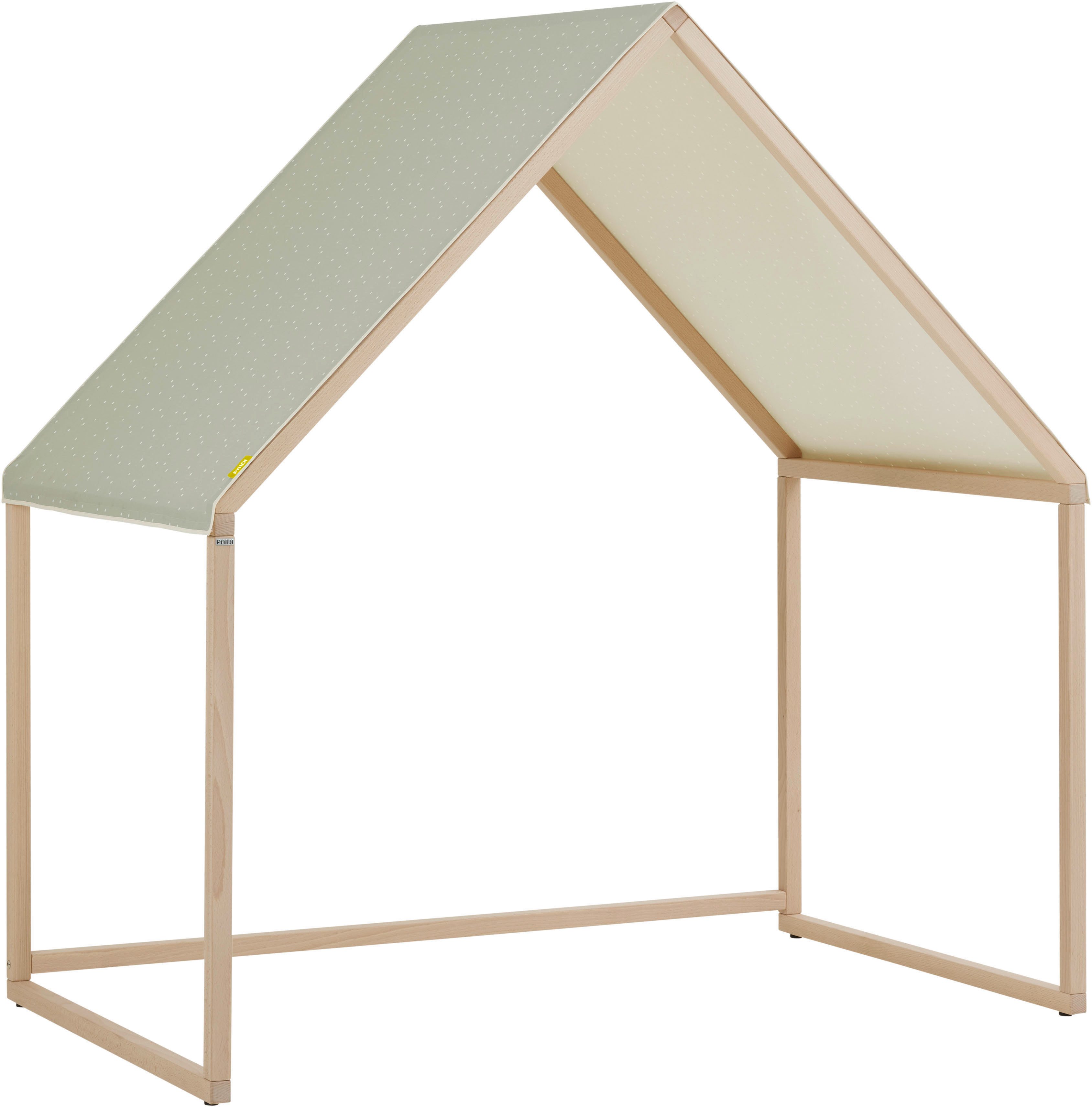 PAIDI Betthimmel LITTLE DOTTIE, Spielhaus-Dach in verschiedenen Farbvarianten, 100% Baumwolle, waschbar, einfache Anbringung