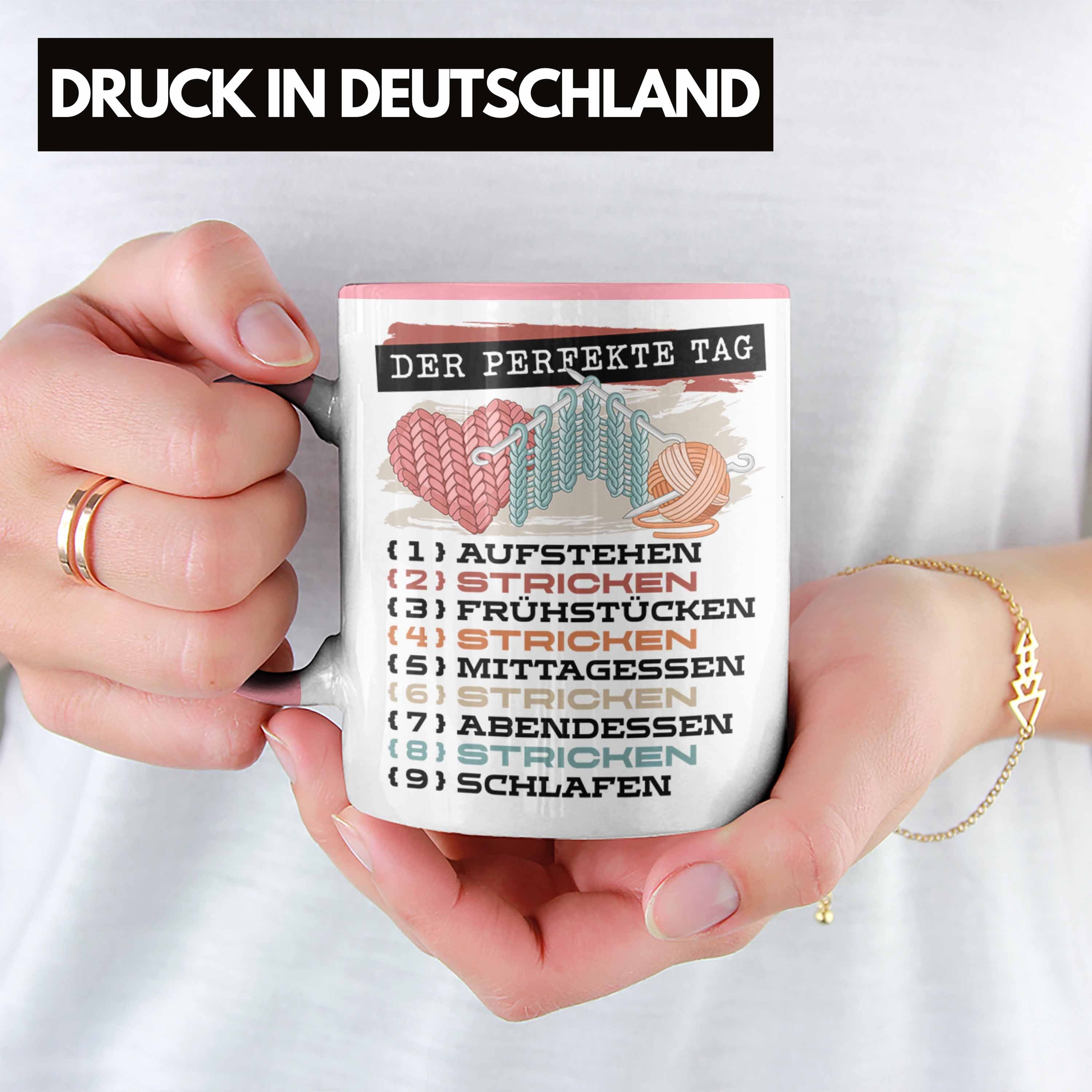 - Tag Stricken Perfekte Rosa Trendation Der Tasse Tasse Trendation Geschenk Häckeln Becher G