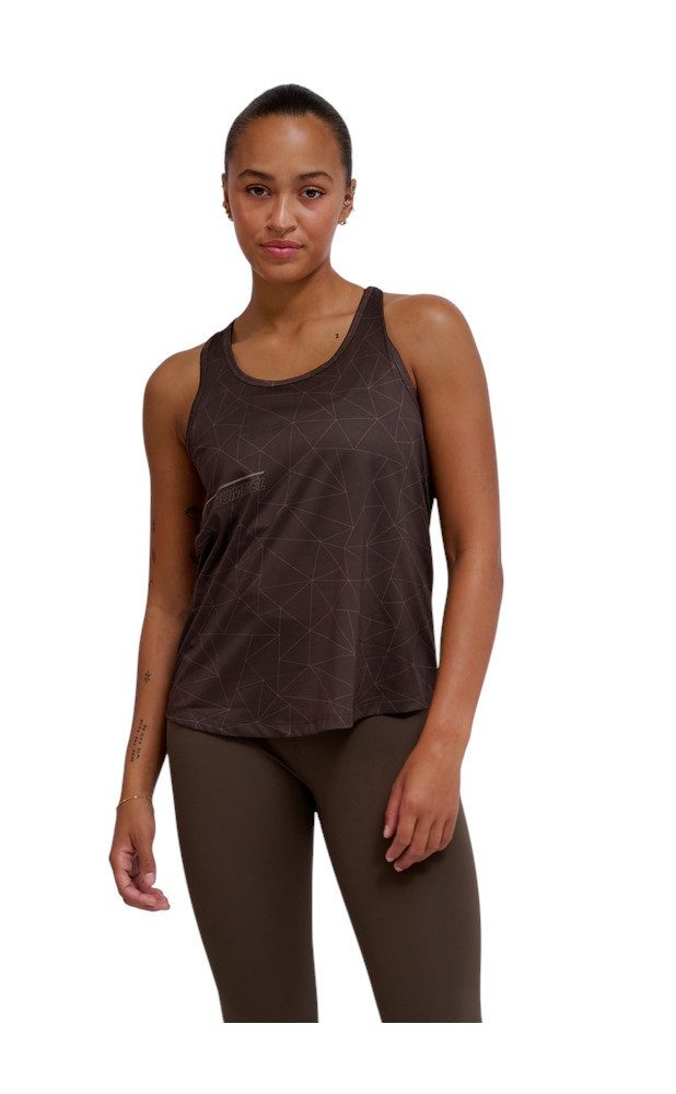 hummel Tanktop hmlCOURT AOP Light Weight (atmungsaktiv, leicht) coffeebraun günstig online kaufen