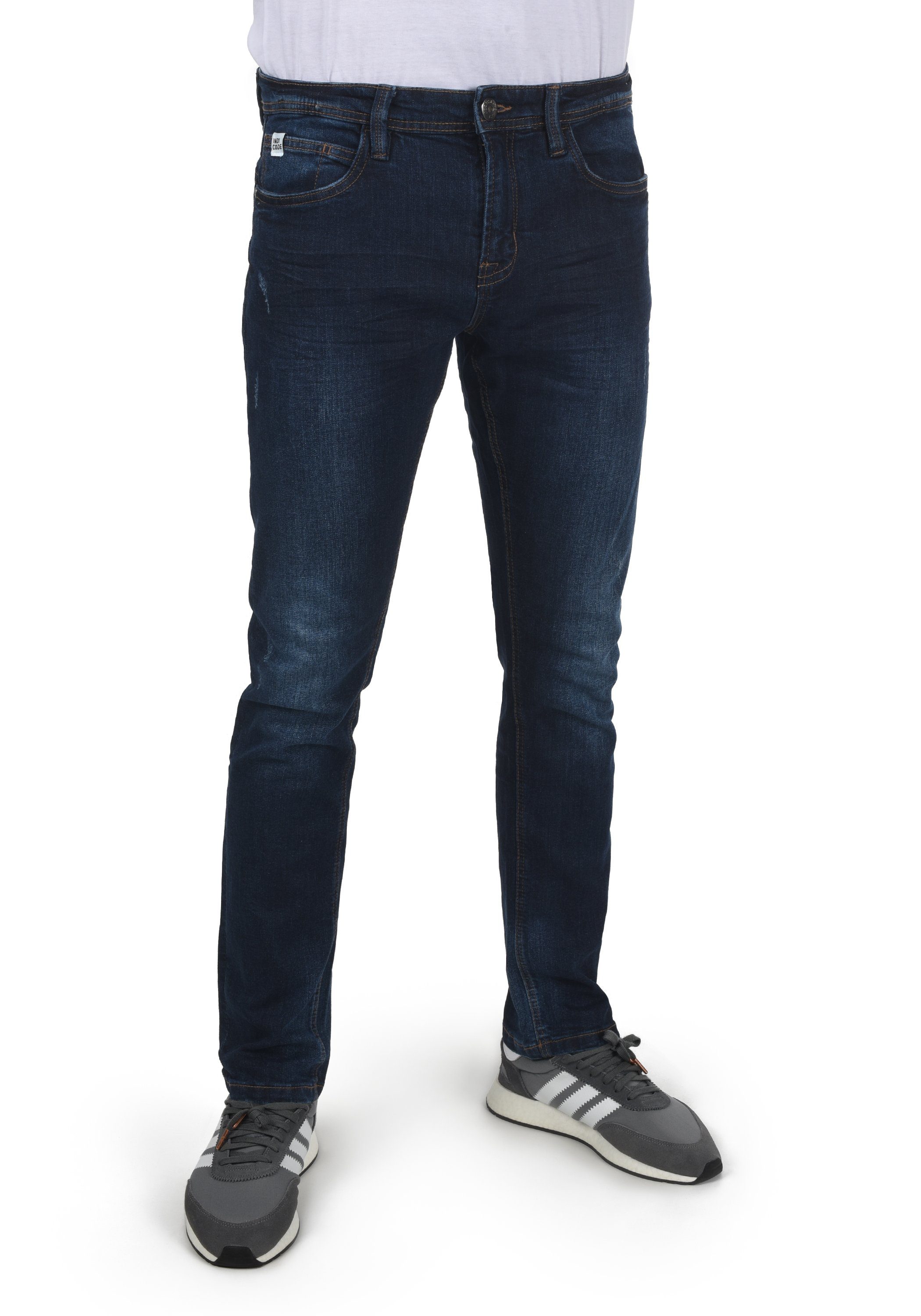 Indicode 5-Pocket-Jeans IDAldersgate Dark Blue (855)