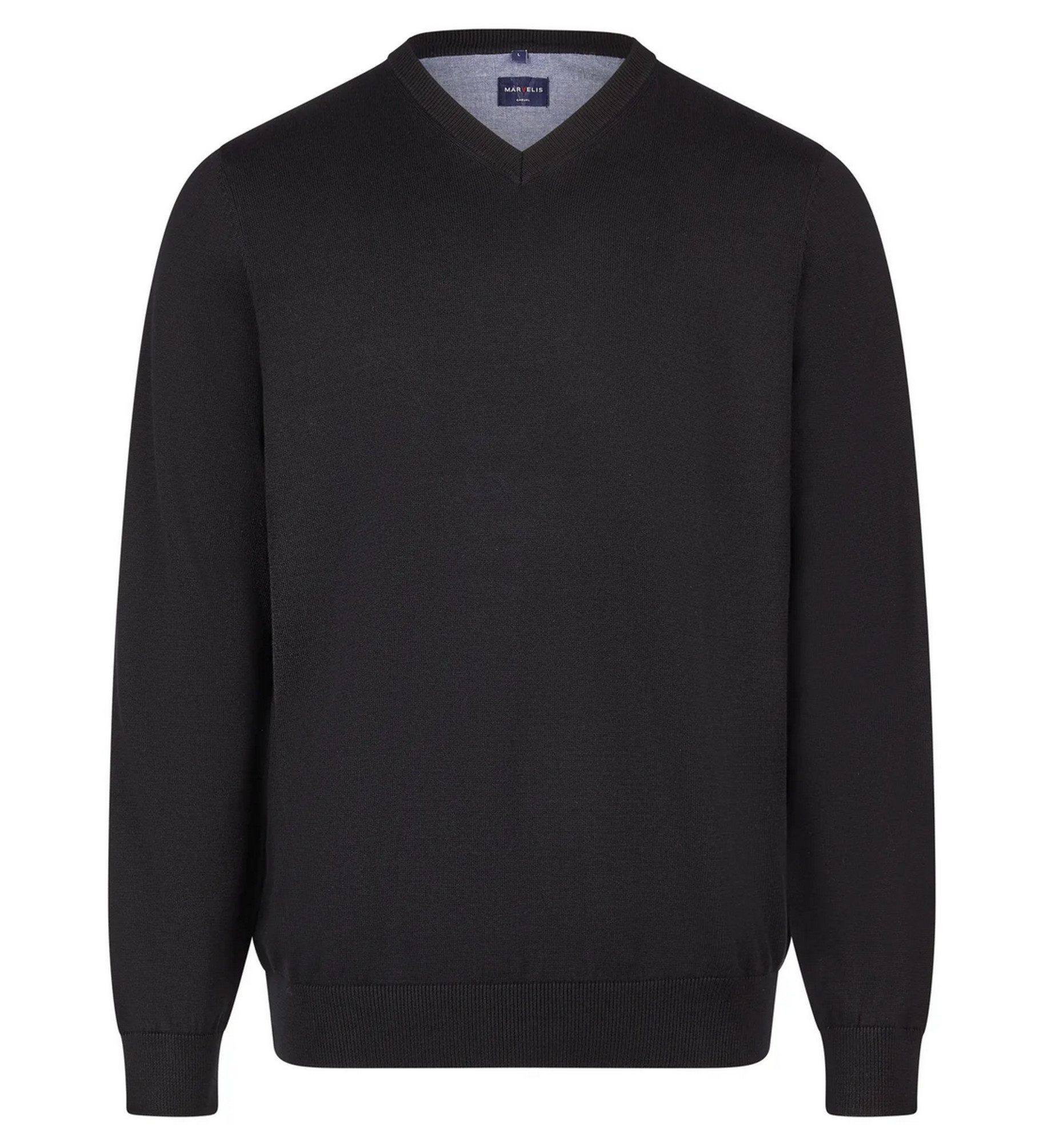MARVELIS Langarmhemd Pullover - Jumper modern FitHaifisch