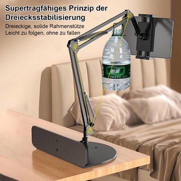 Welikera Tablet-Ständer für Bett, Handy Halterung 360° Drehbarer, verstellbar Tablet-Halterung