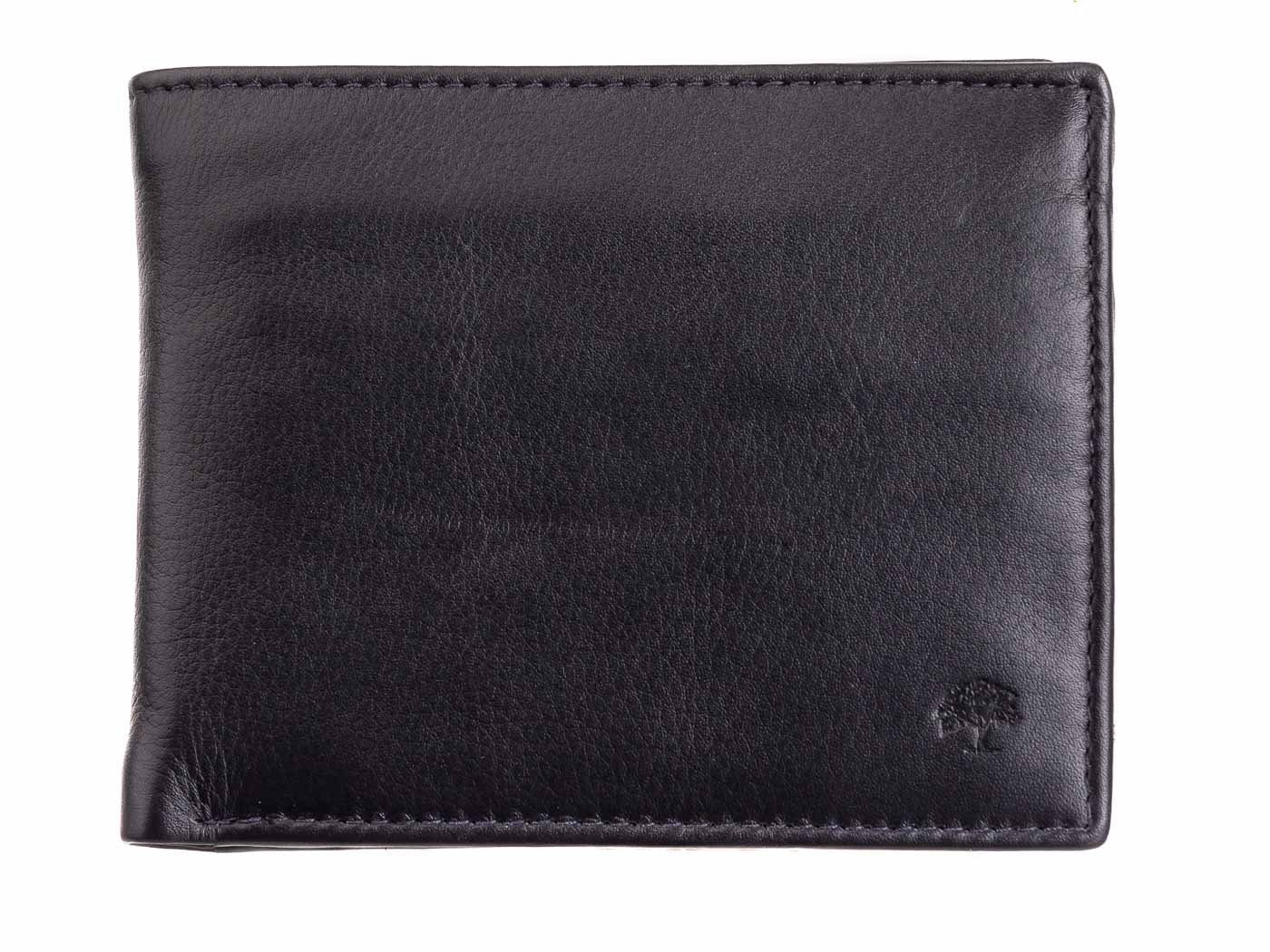 Prato Geldbörse Geldbörse LM Shahid A74-Q mit RFID (1 Stück, 1-tlg., B/H/T)ca. 12,5/9,5/2 cm)