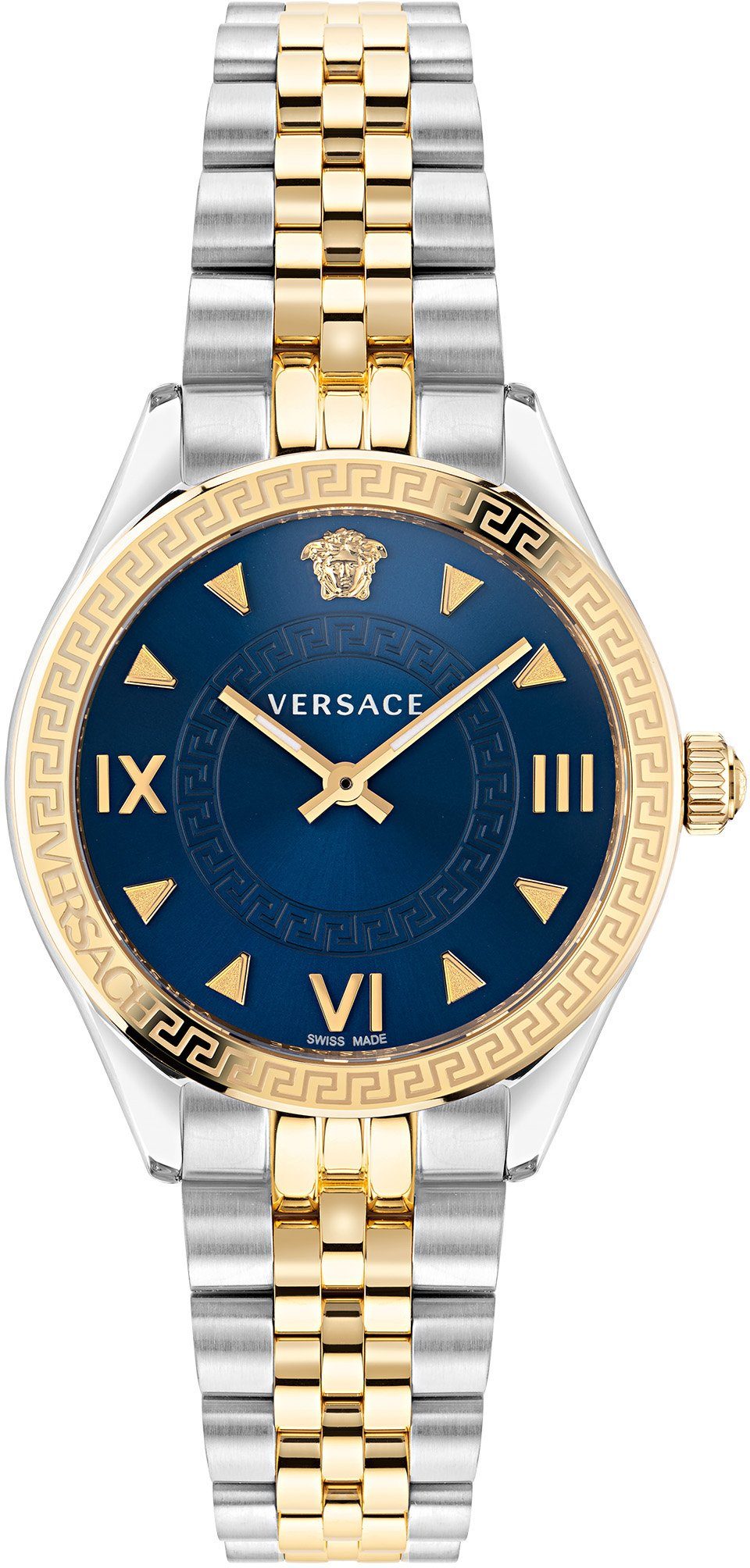 Versace Quarzuhr HELLENYIUM LADY, VE2S00522, Armbanduhr, Damenuhr, Saphirglas, Swiss Made