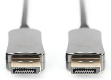 Digitus DisplayPort™ AOC Hybrid Glasfaserkabel, UHD 8K SAT-Kabel, DisplayPort (1000 cm)