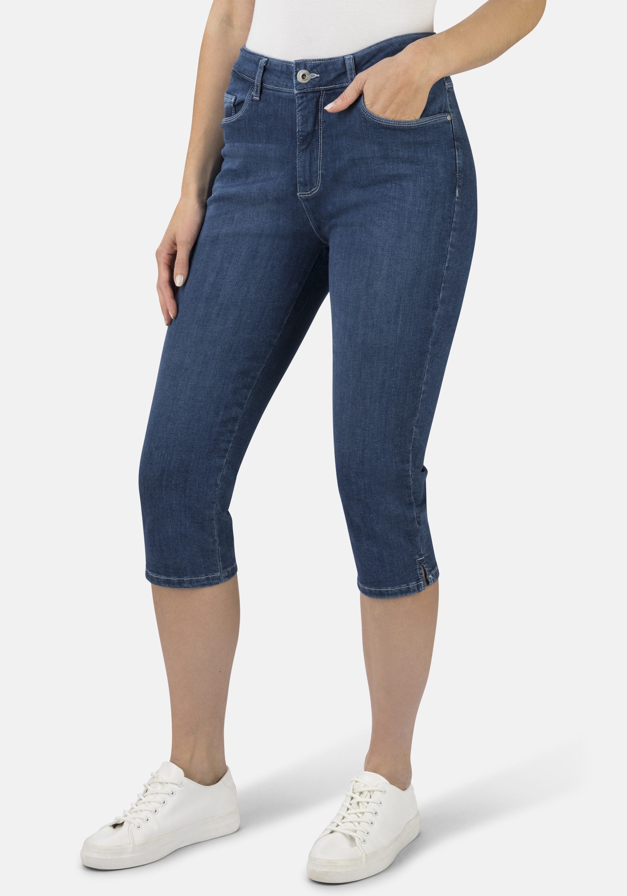 STOOKER WOMEN 7/8-Jeans Tahiti Denim Capri Slim Fit Capri Slim Fit Casual Clean Wash Denim Jeans für Damen