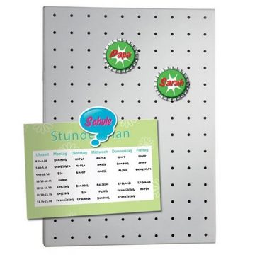 Avery Zweckform Etiketten Kühlschrank-Magnete Magnet-Sticker bedruckbar, Magnete bedruckbar 24x Stück 1x A4 Magnet Bogen Aufkleber Whiteboard